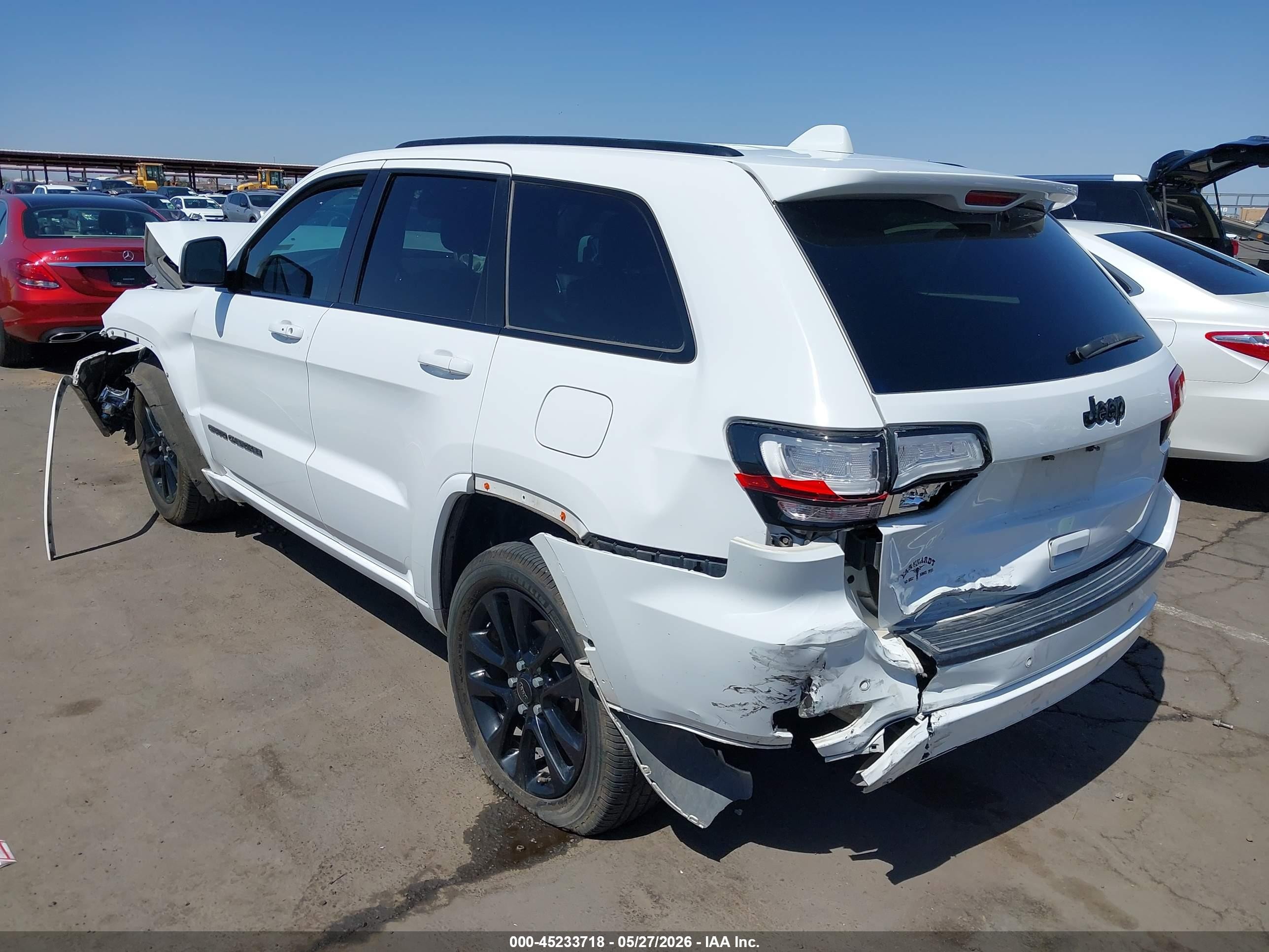 2020 Jeep Grand Cherokee Altitude 4x2 White vin: 1C4RJEAG3LC364638