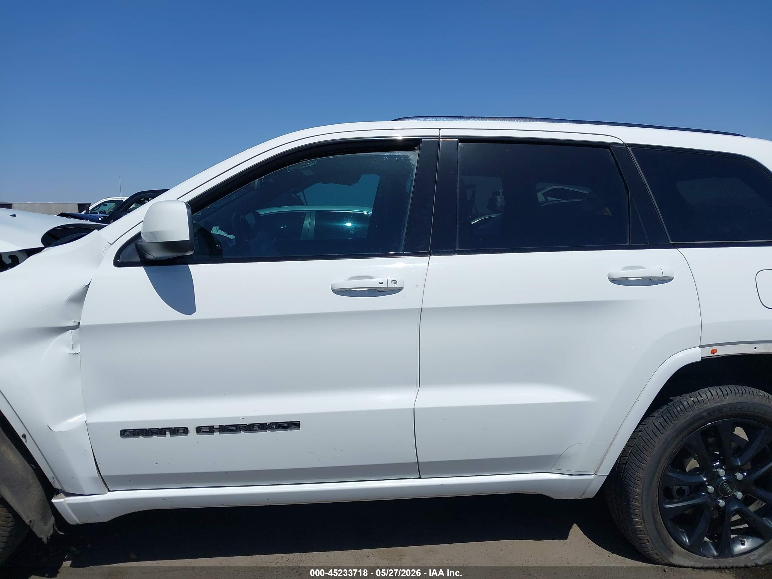 2020 Jeep Grand Cherokee Altitude 4x2 White vin: 1C4RJEAG3LC364638