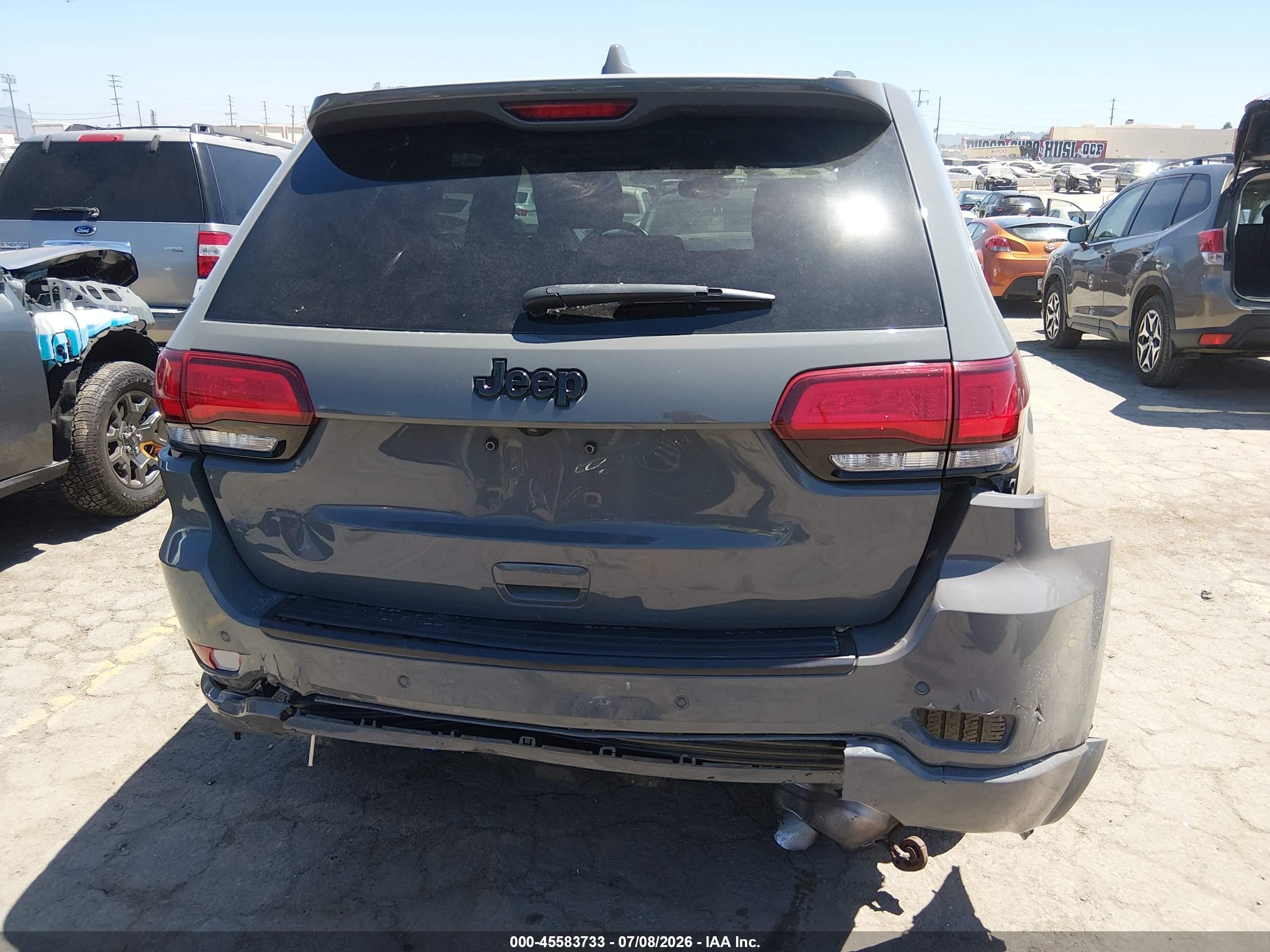 2022 Jeep Grand Cherokee Wk Laredo X 4x2 Gray vin: 1C4RJEAG3NC154513