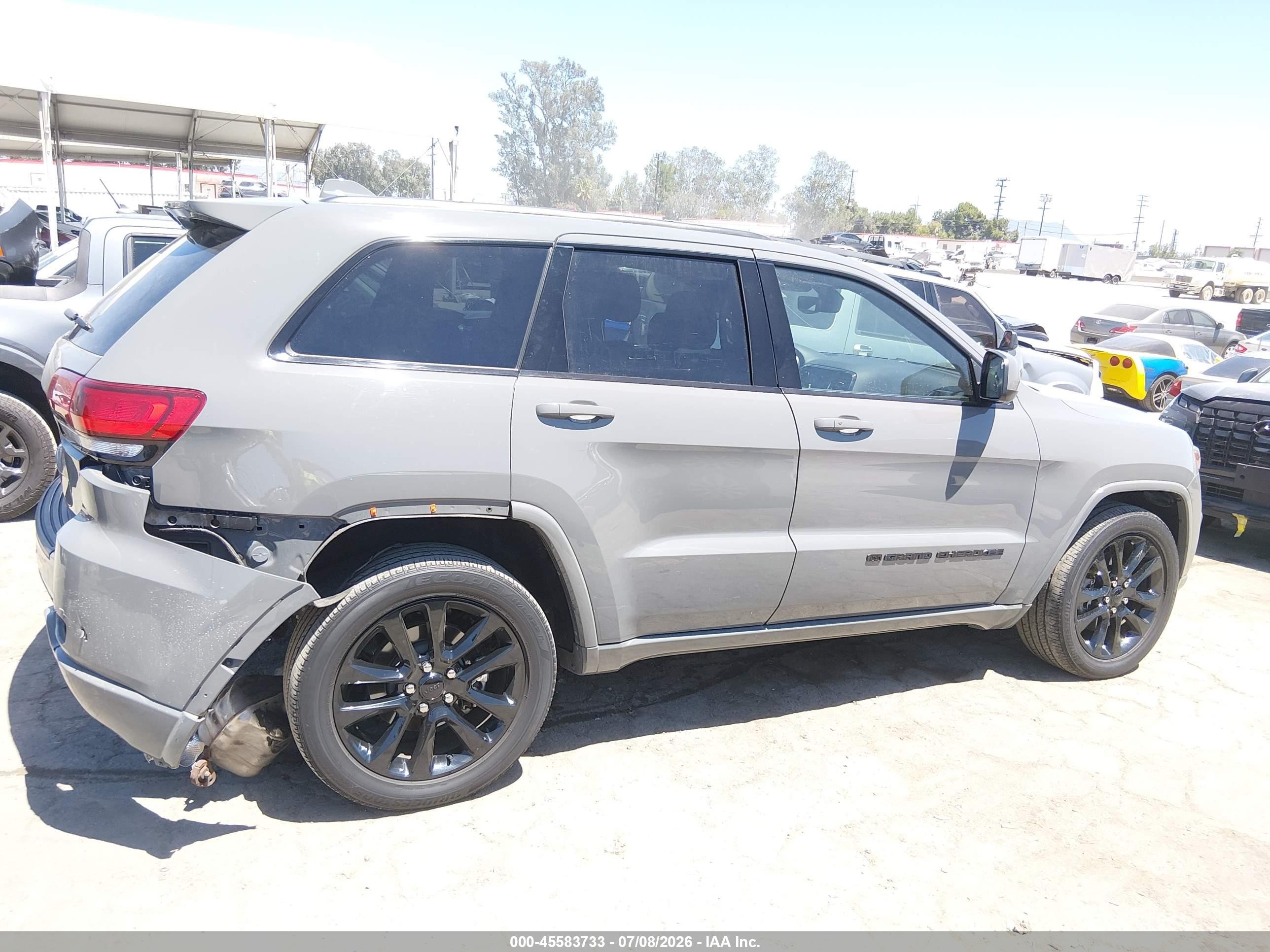 2022 Jeep Grand Cherokee Wk Laredo X 4x2 Gray vin: 1C4RJEAG3NC154513