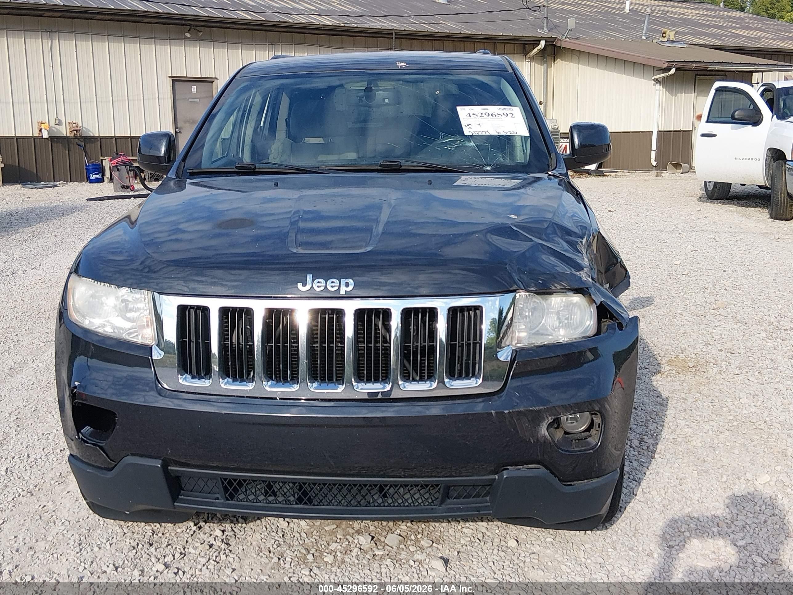 2012 Jeep Grand Cherokee Laredo Green vin: 1C4RJEAG4CC204347