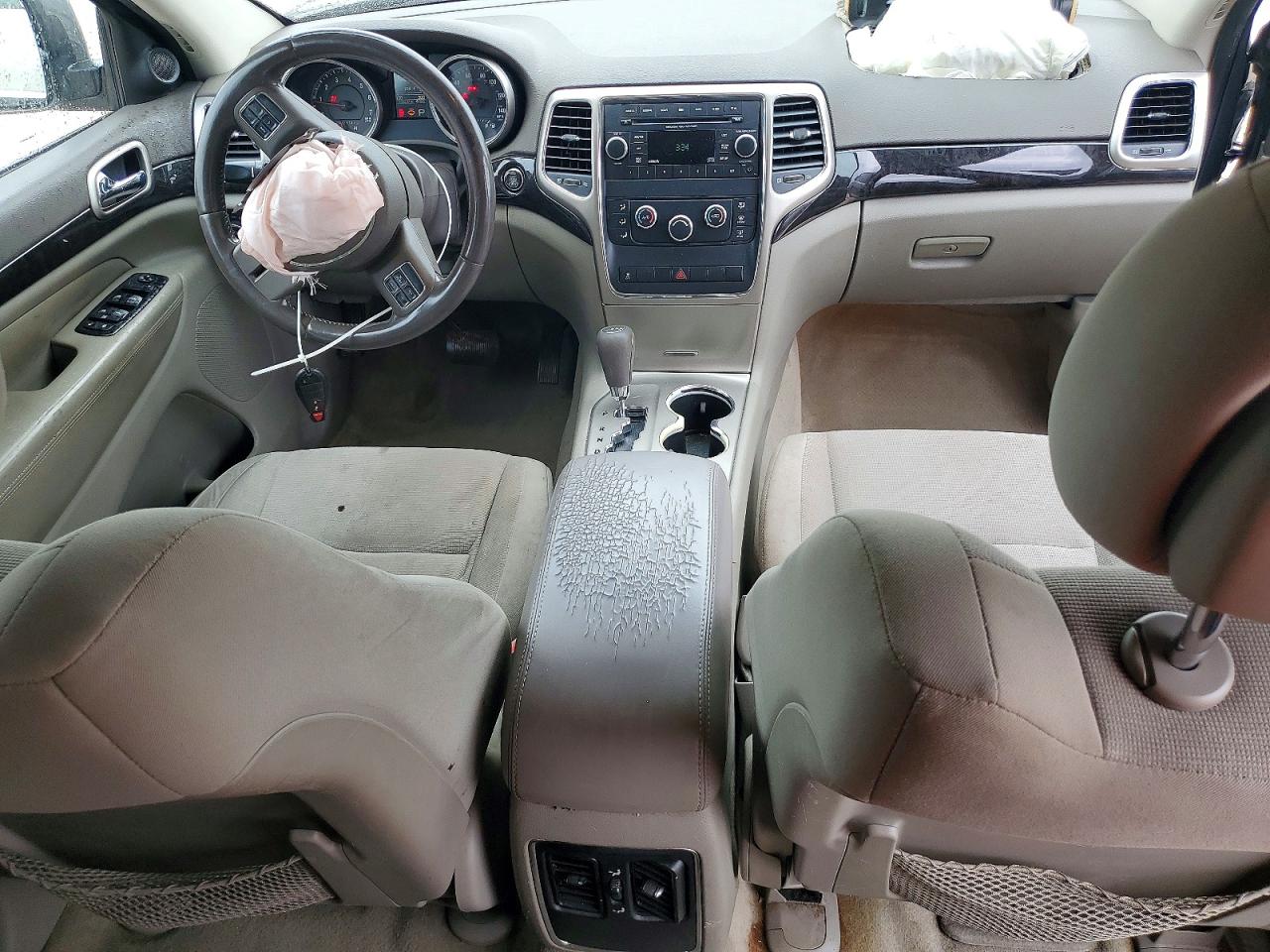 2012 Jeep Grand Cherokee Laredo Gray vin: 1C4RJEAG4CC259011