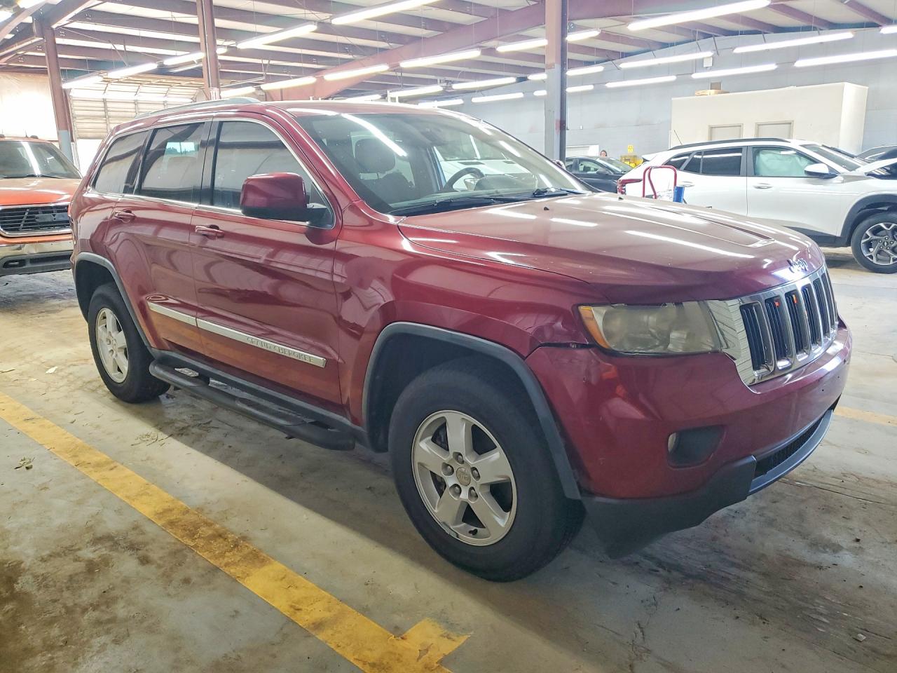 2012 Jeep Grand Cherokee Laredo Темно-бордовый vin: 1C4RJEAG4CC299475
