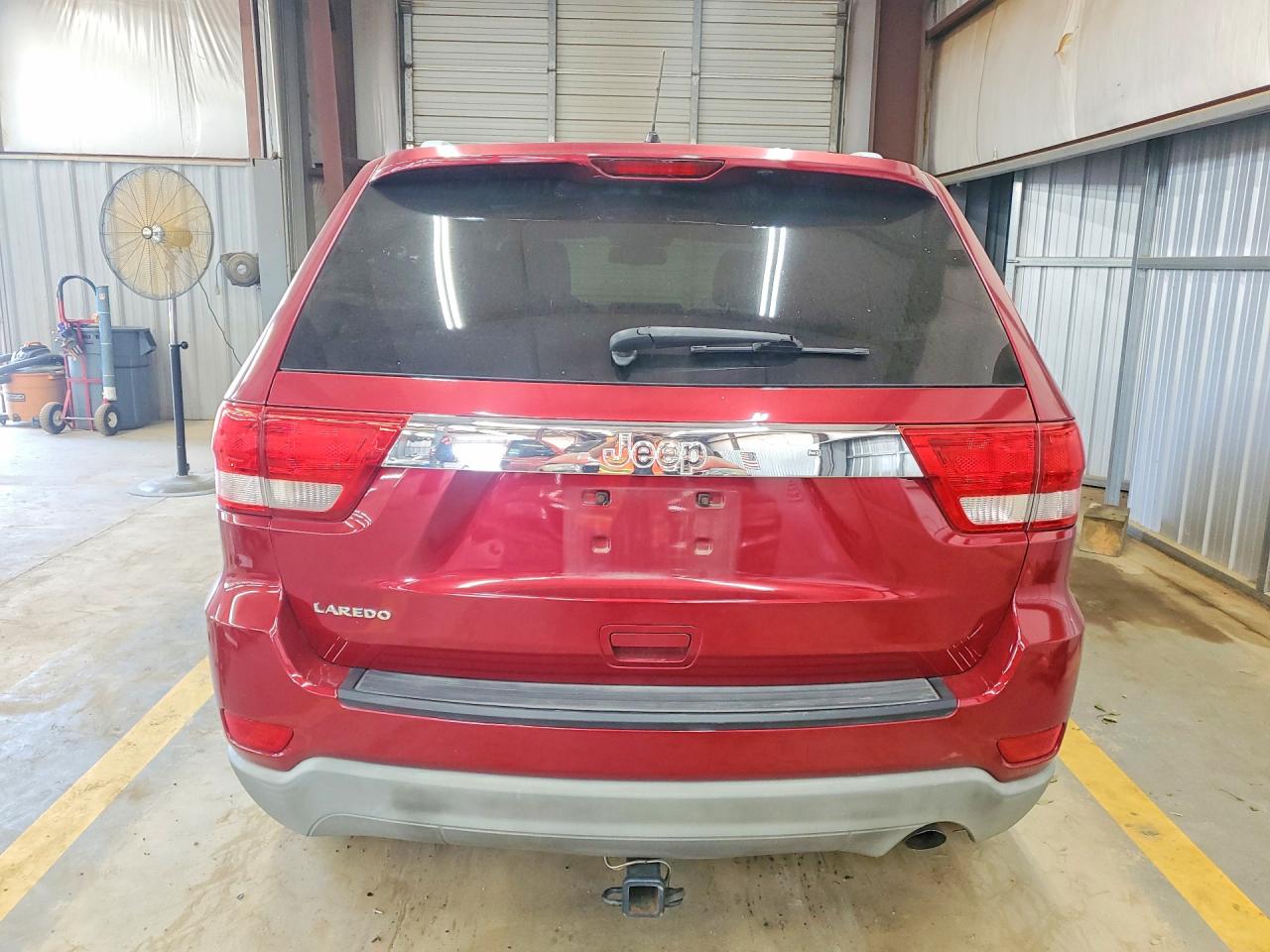 2012 Jeep Grand Cherokee Laredo Темно-бордовый vin: 1C4RJEAG4CC299475