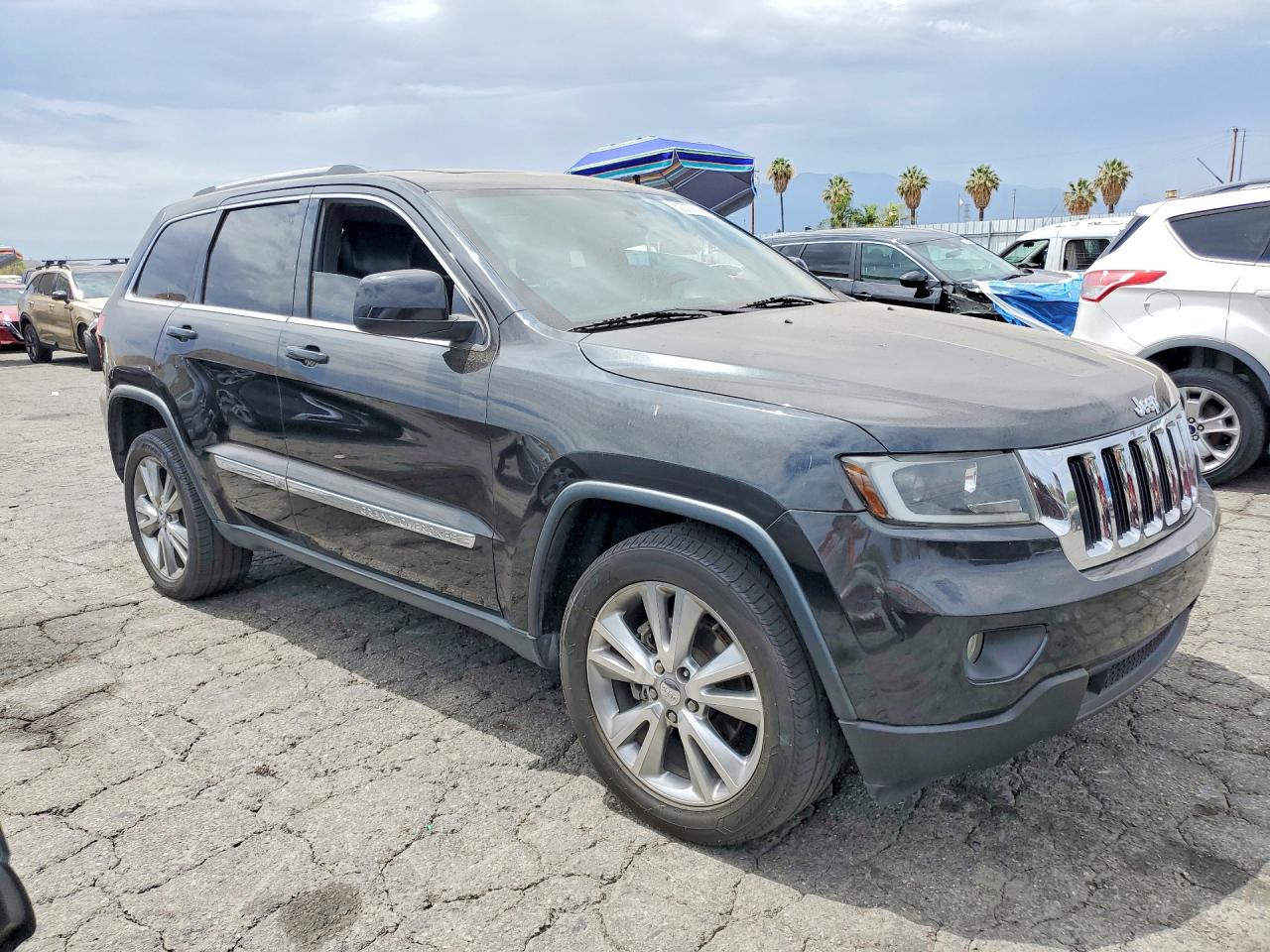 2013 Jeep Grand Cherokee Laredo Black vin: 1C4RJEAG4DC504326