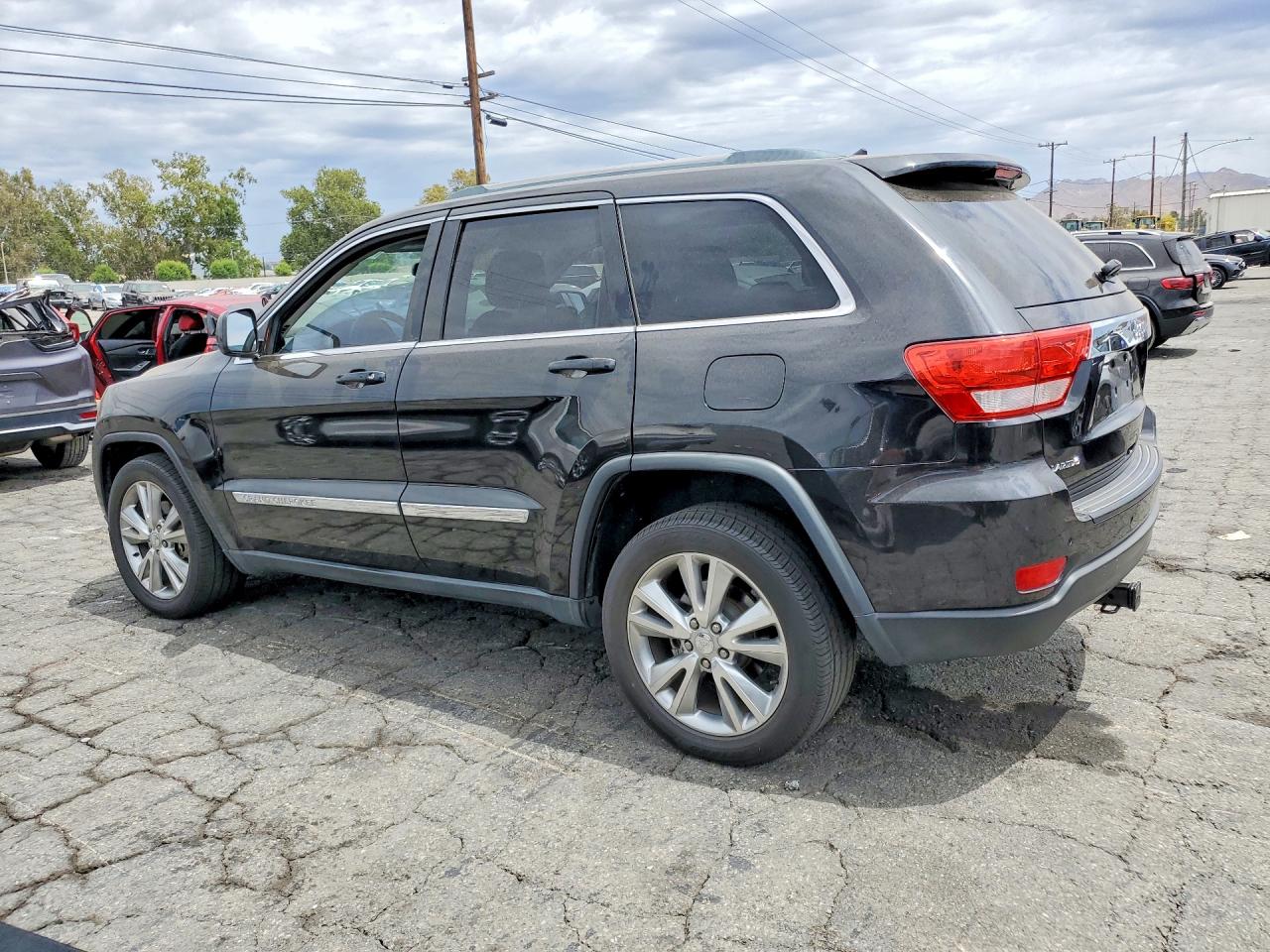 2013 Jeep Grand Cherokee Laredo Black vin: 1C4RJEAG4DC504326