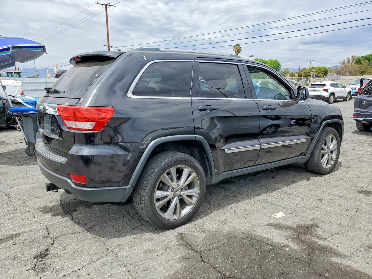 2013 Jeep Grand Cherokee Laredo Black vin: 1C4RJEAG4DC504326