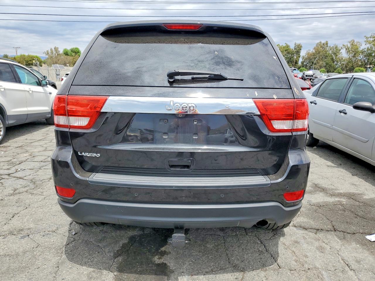 2013 Jeep Grand Cherokee Laredo Black vin: 1C4RJEAG4DC504326