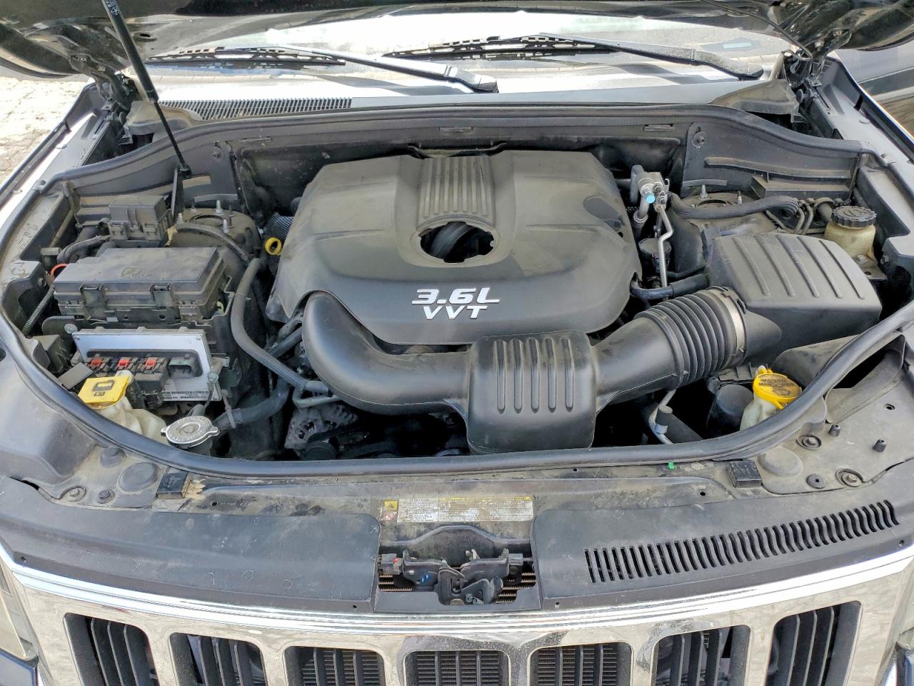 2013 Jeep Grand Cherokee Laredo Black vin: 1C4RJEAG4DC504326