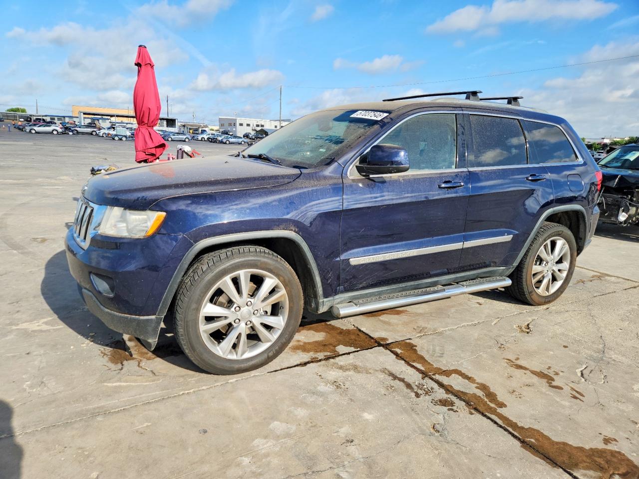 2013 Jeep Grand Cherokee Laredo Blue vin: 1C4RJEAG4DC507856