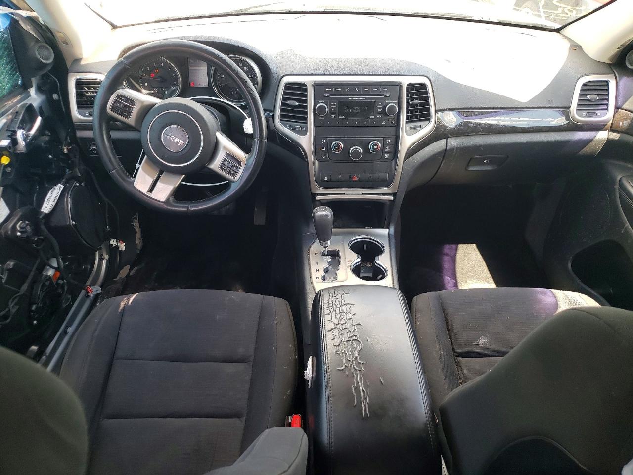 2013 Jeep Grand Cherokee Laredo Silver vin: 1C4RJEAG4DC507887