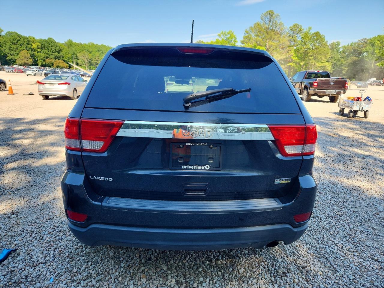 2013 Jeep Grand Cherokee Laredo Black vin: 1C4RJEAG4DC569435