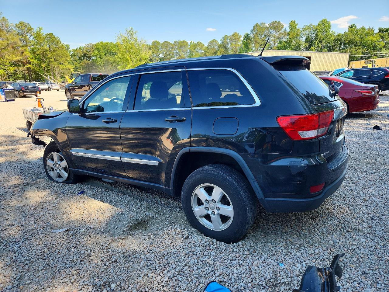 2013 Jeep Grand Cherokee Laredo Black vin: 1C4RJEAG4DC569435