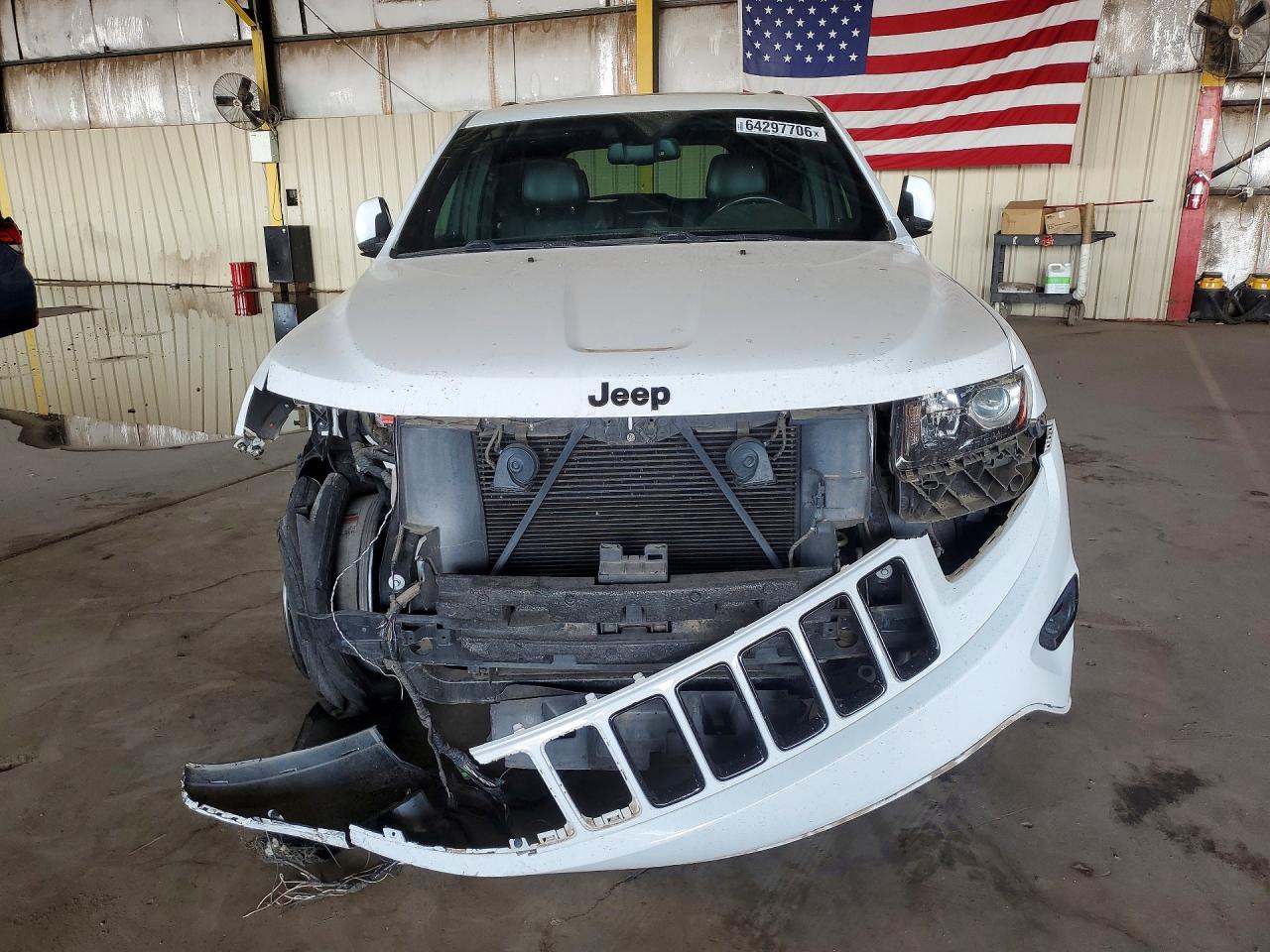 2014 Jeep Grand Cherokee Laredo White vin: 1C4RJEAG4EC519815