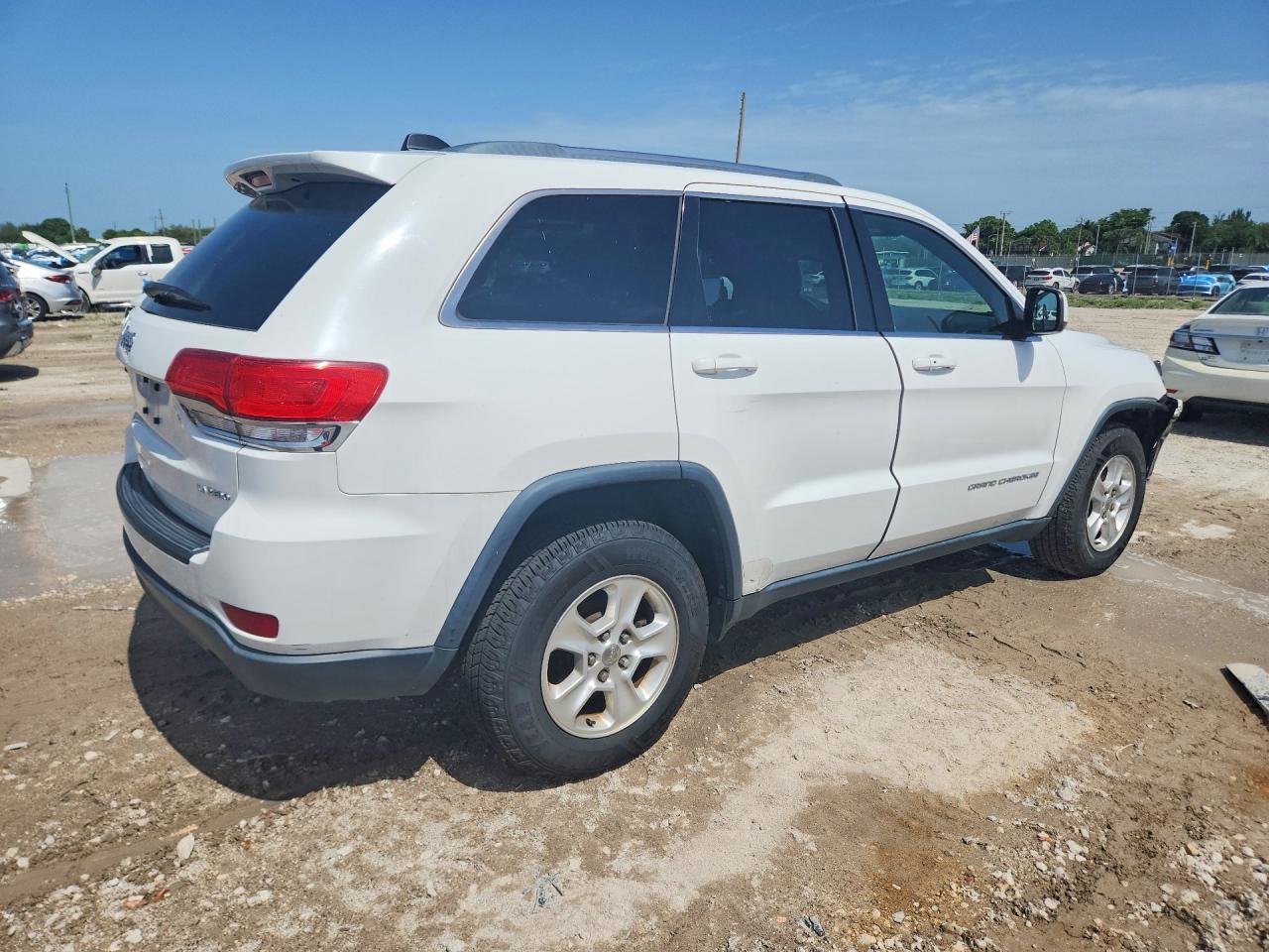2014 Jeep Grand Cherokee Laredo White vin: 1C4RJEAG4EC528899
