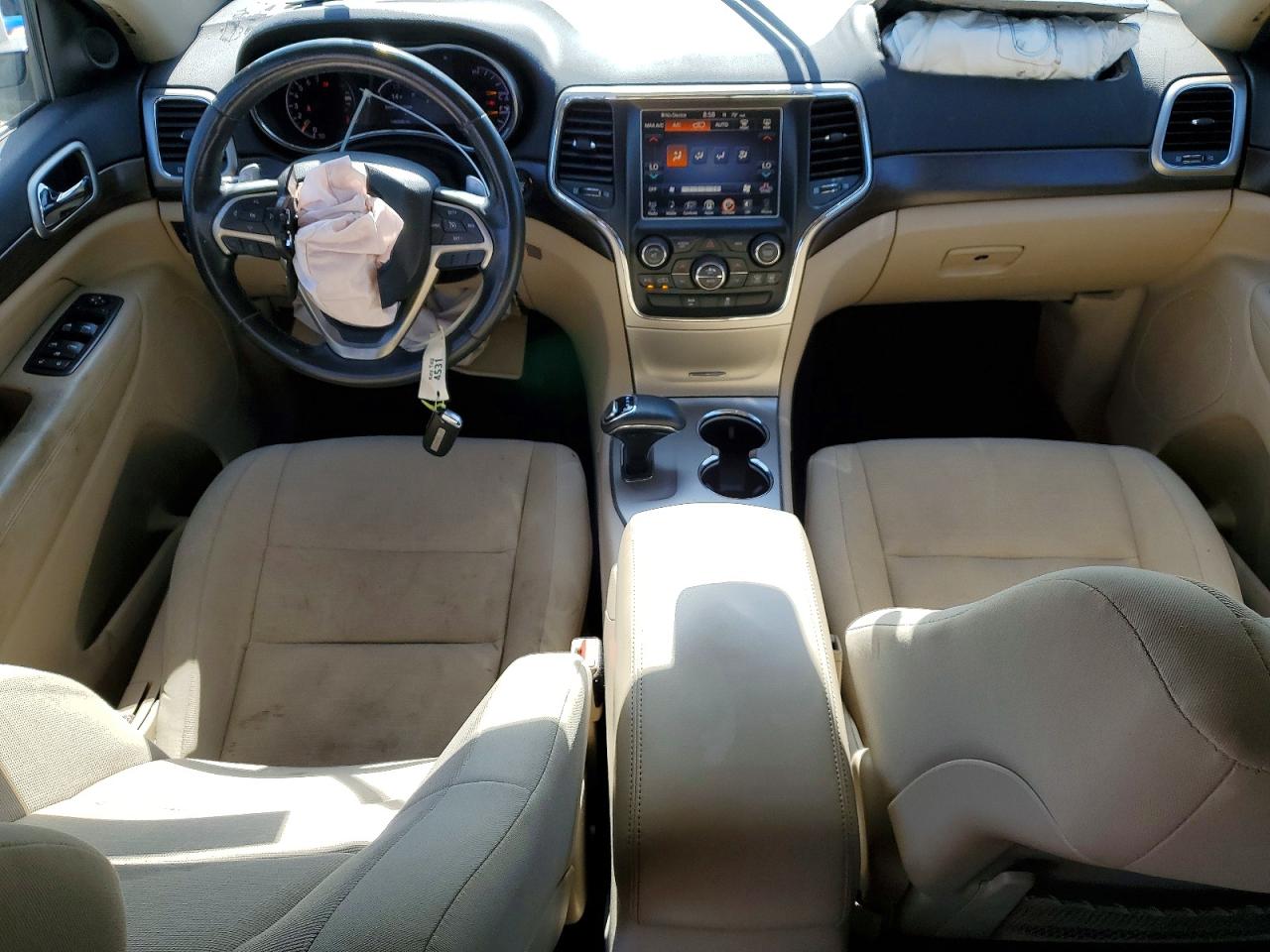 2015 Jeep Grand Cherokee Laredo Белый vin: 1C4RJEAG4FC669571
