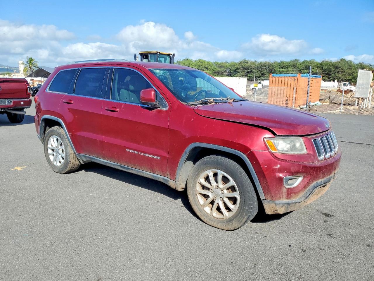 2015 Jeep Grand Cherokee Laredo Maroon vin: 1C4RJEAG4FC678044