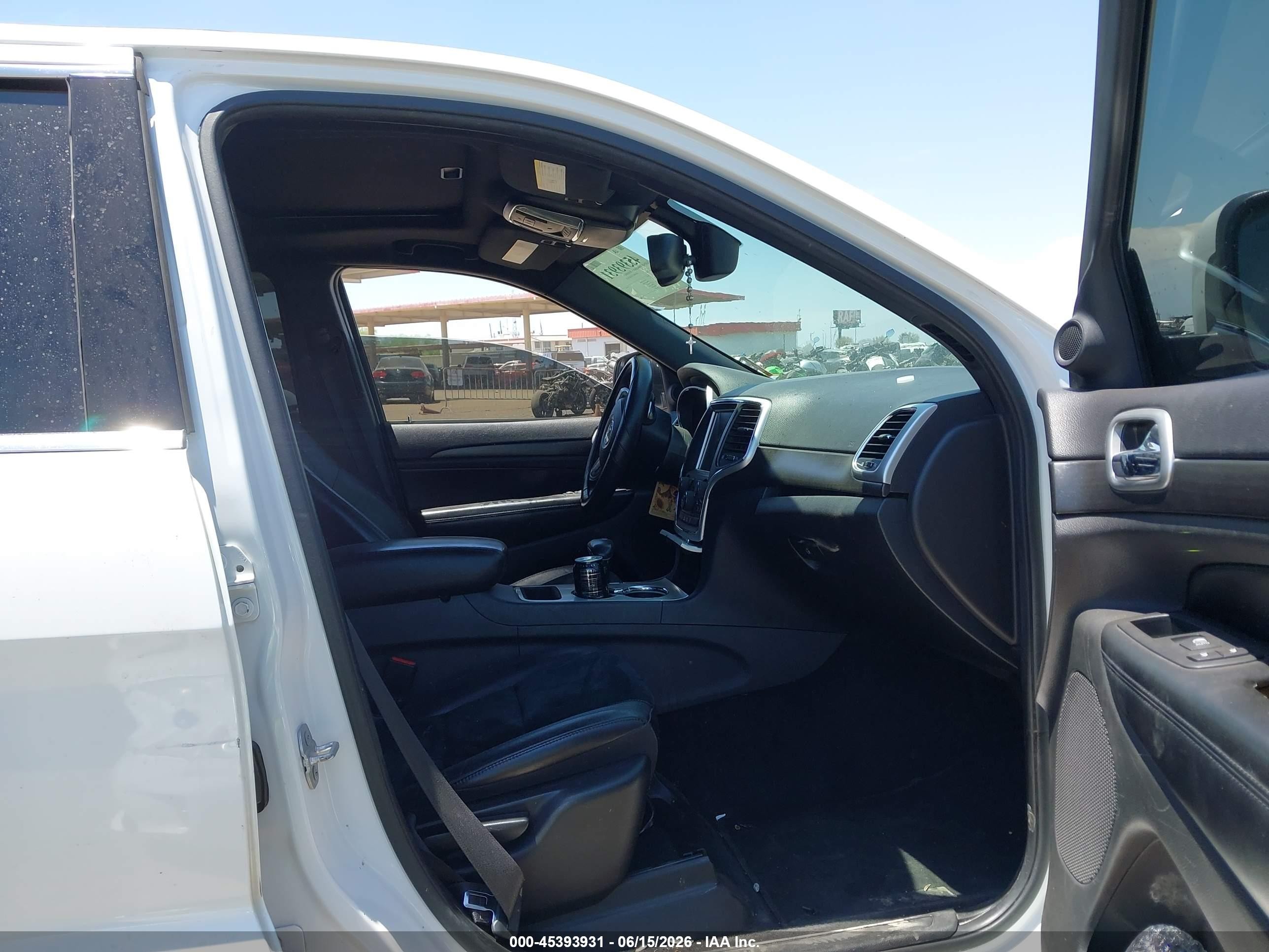 2015 Jeep Grand Cherokee Altitude White vin: 1C4RJEAG4FC926521