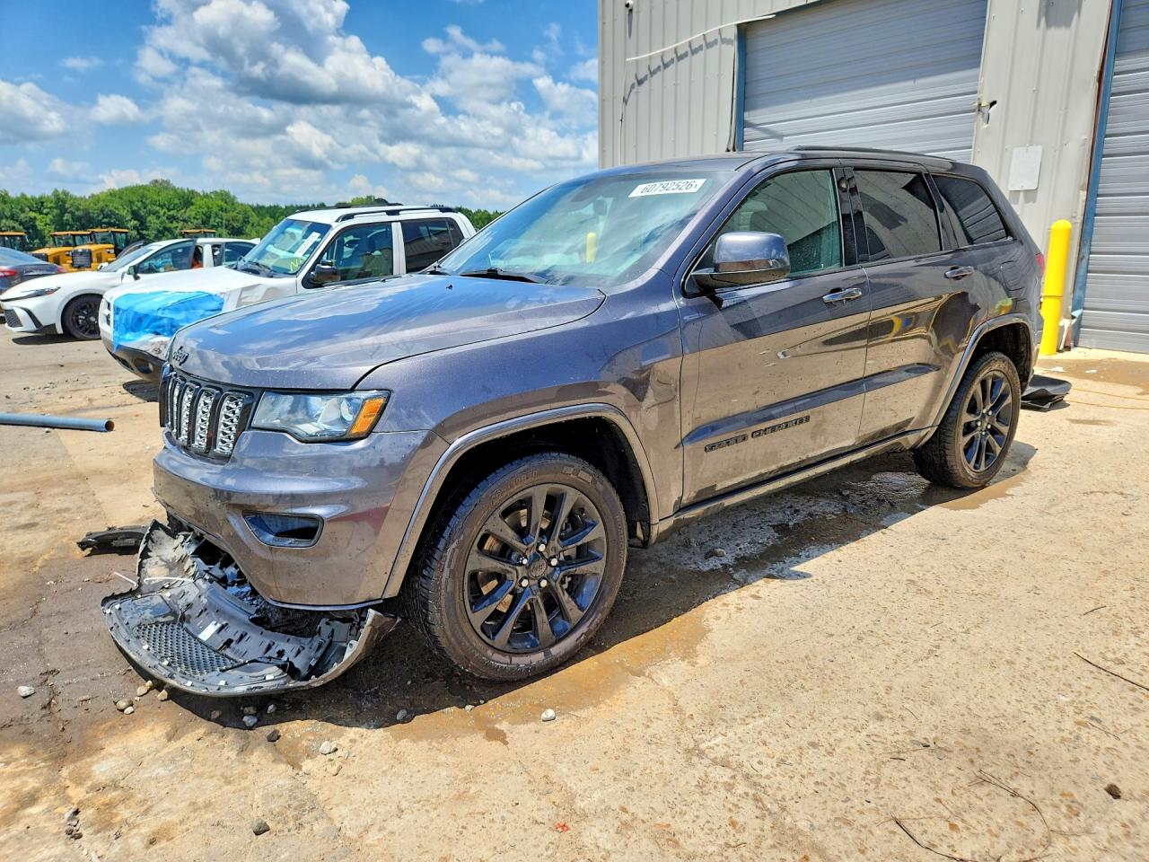 2021 Jeep Grand Cherokee Laredo Gray vin: 1C4RJEAG4MC844172