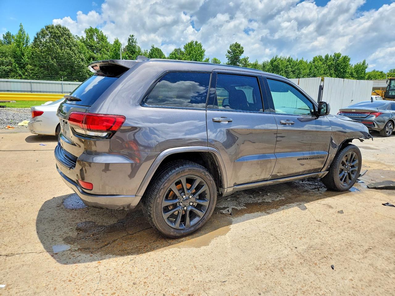 2021 Jeep Grand Cherokee Laredo Gray vin: 1C4RJEAG4MC844172