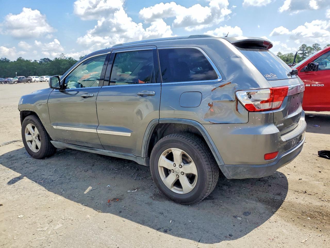 2012 Jeep Grand Cherokee Laredo Gray vin: 1C4RJEAG5CC209668