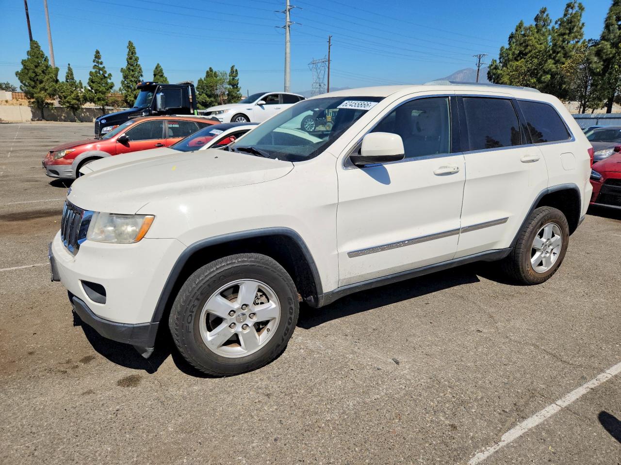 2012 Jeep Cher Latitude White vin: 1C4RJEAG5CC290770