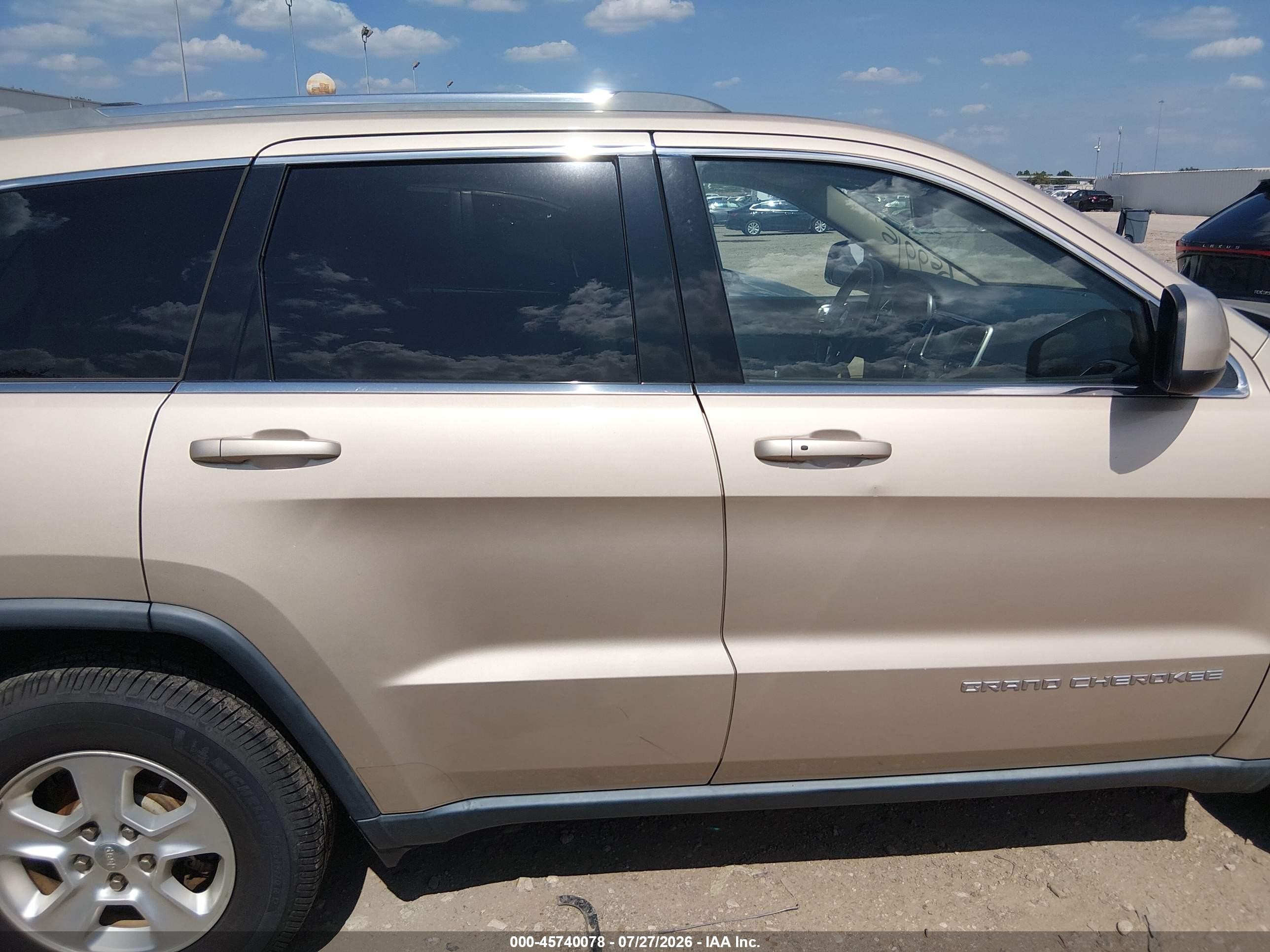 2014 Jeep Grand Cherokee Laredo Tan vin: 1C4RJEAG5EC160183