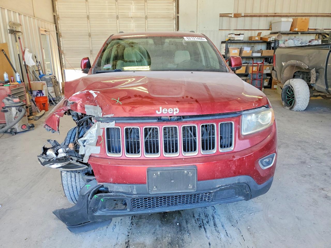 2014 Jeep Grand Cherokee Laredo Red vin: 1C4RJEAG5EC394047