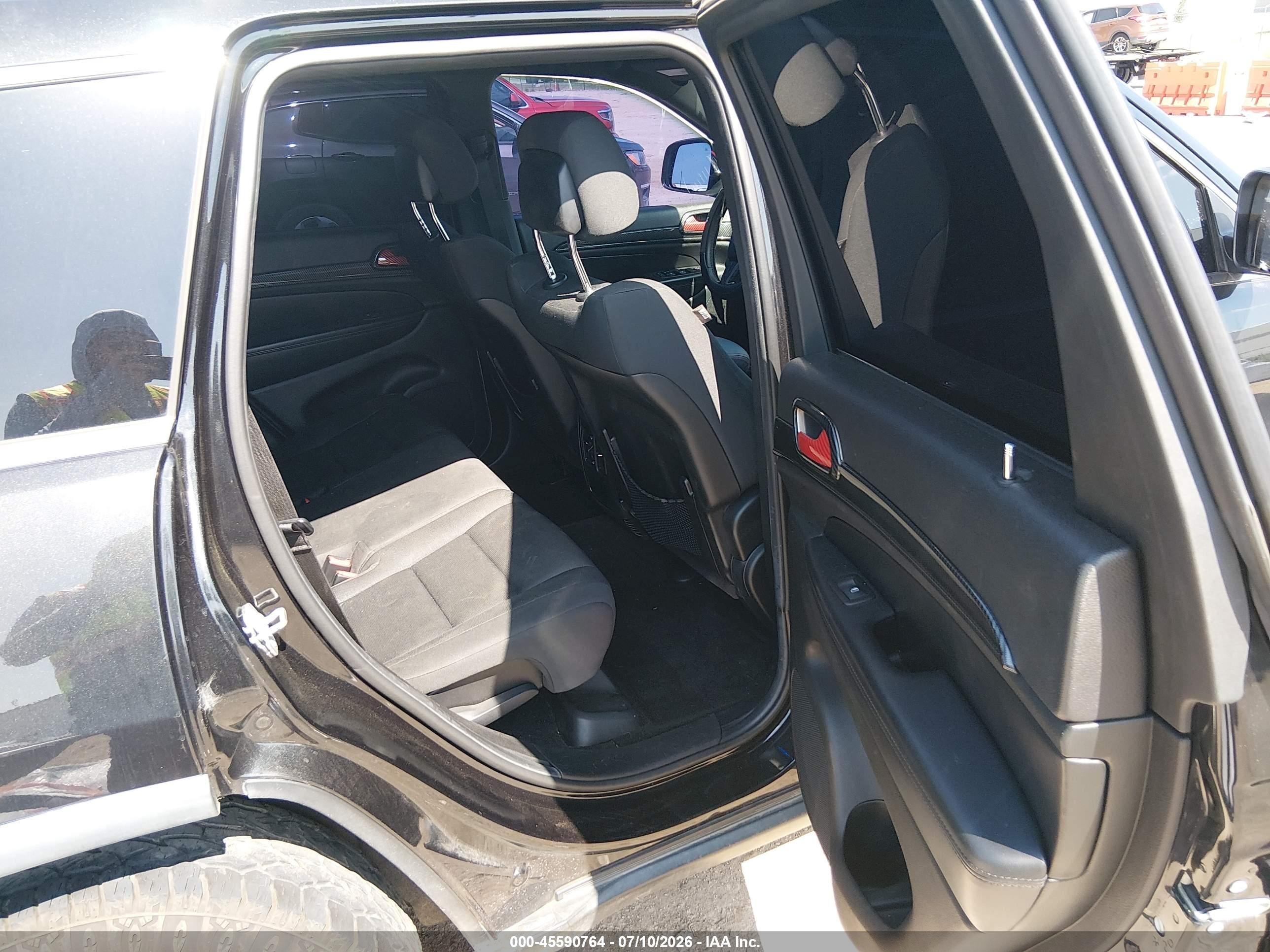 2014 Jeep Grand Cherokee Laredo Black vin: 1C4RJEAG5EC433218