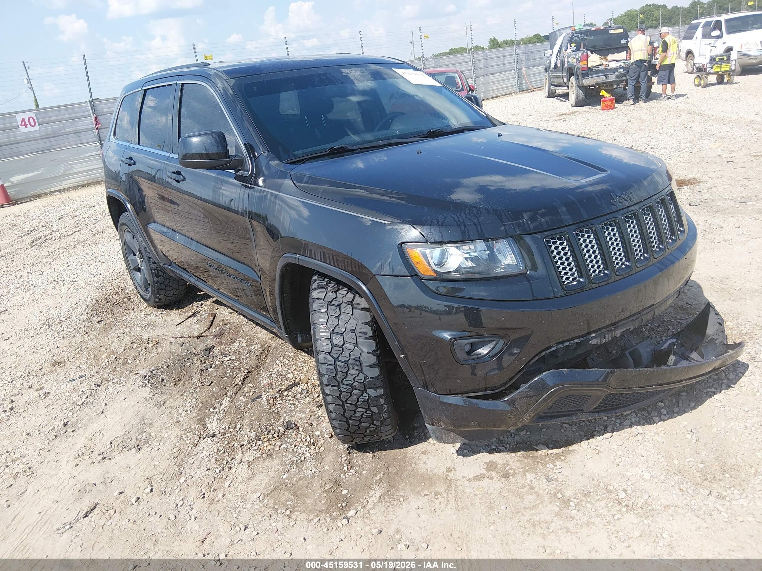 2015 Jeep Grand Cherokee Altitude Black vin: 1C4RJEAG5FC614062