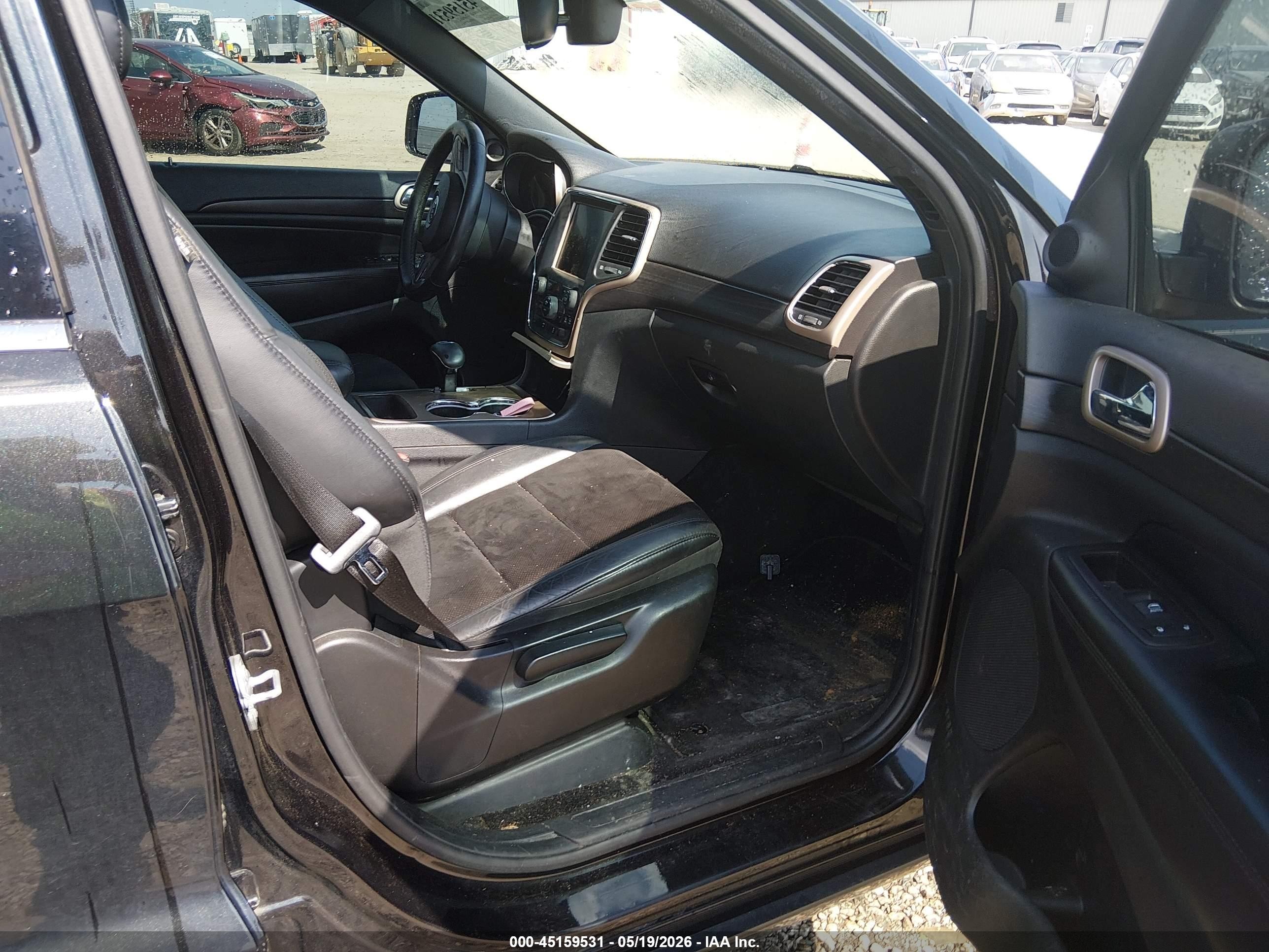 2015 Jeep Grand Cherokee Altitude Black vin: 1C4RJEAG5FC614062