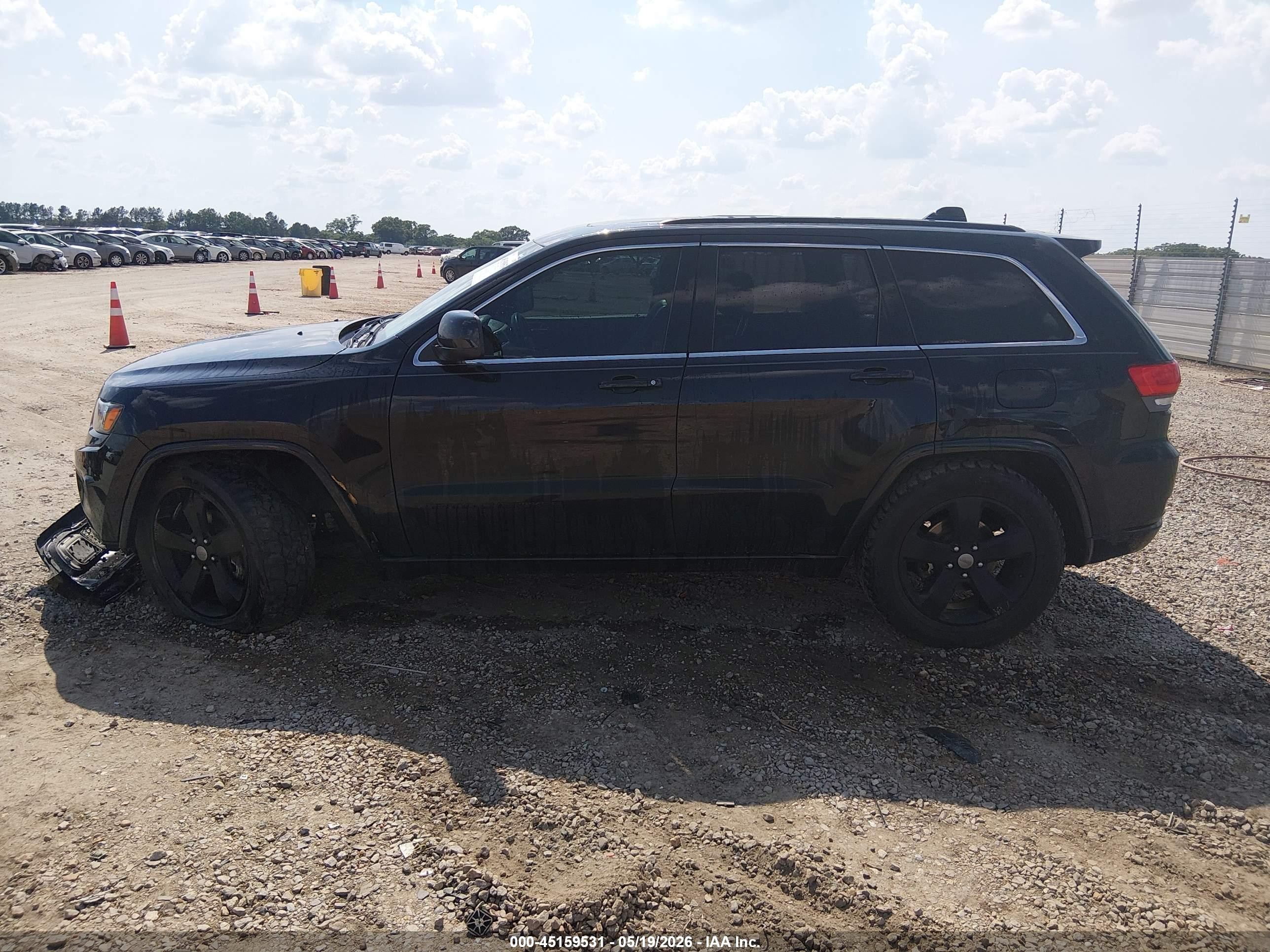 2015 Jeep Grand Cherokee Altitude Black vin: 1C4RJEAG5FC614062