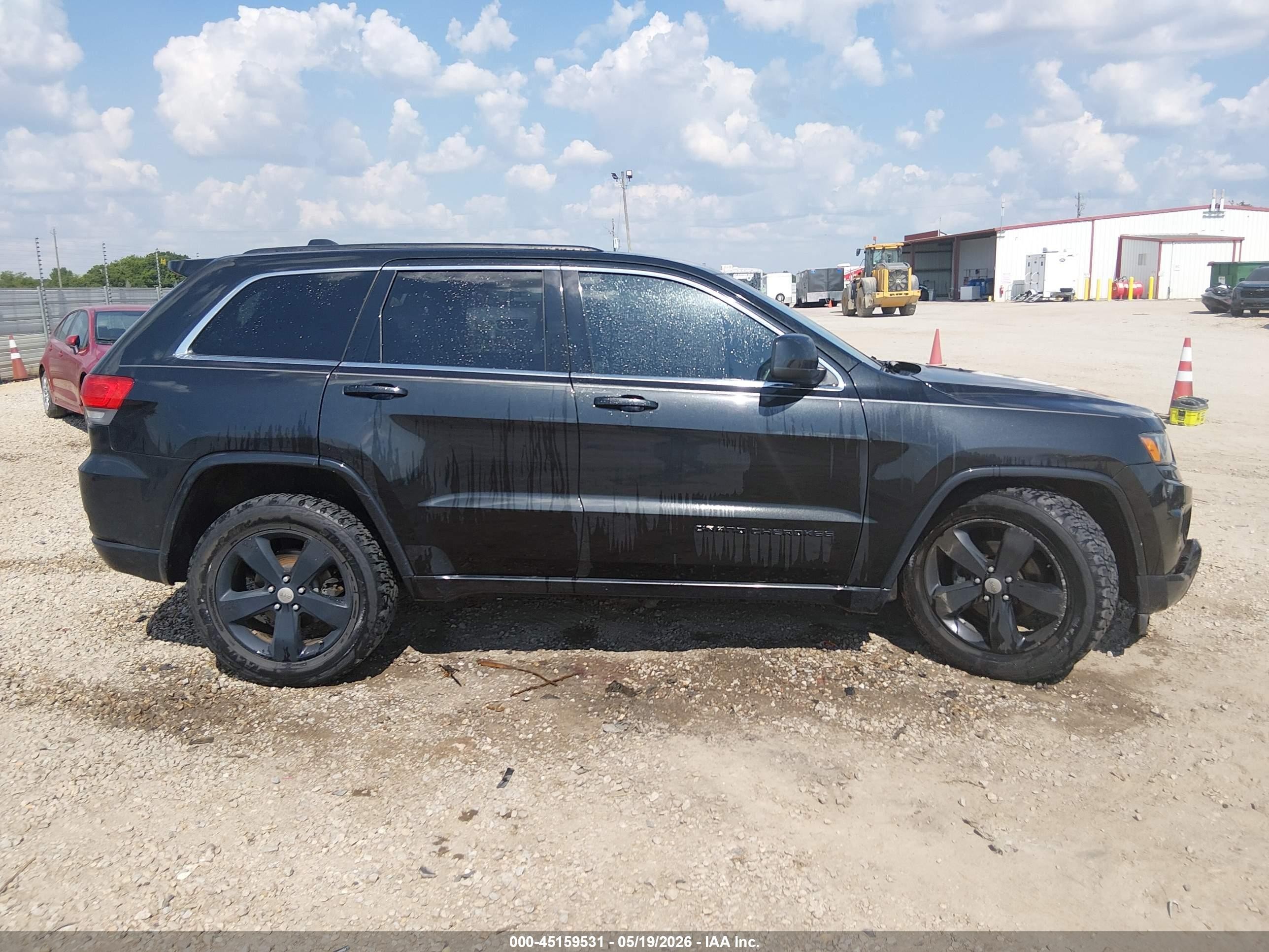 2015 Jeep Grand Cherokee Altitude Black vin: 1C4RJEAG5FC614062