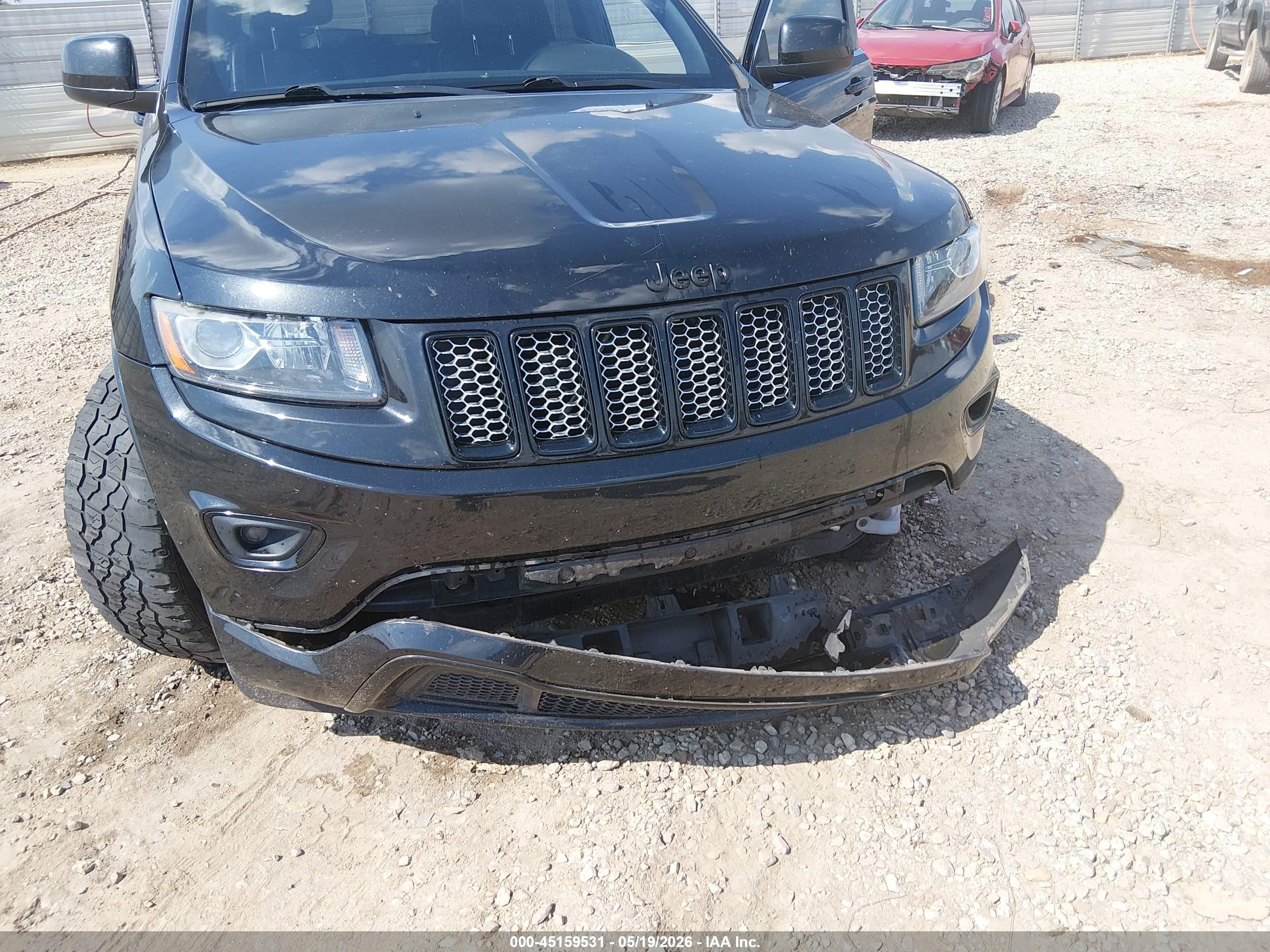2015 Jeep Grand Cherokee Altitude Black vin: 1C4RJEAG5FC614062