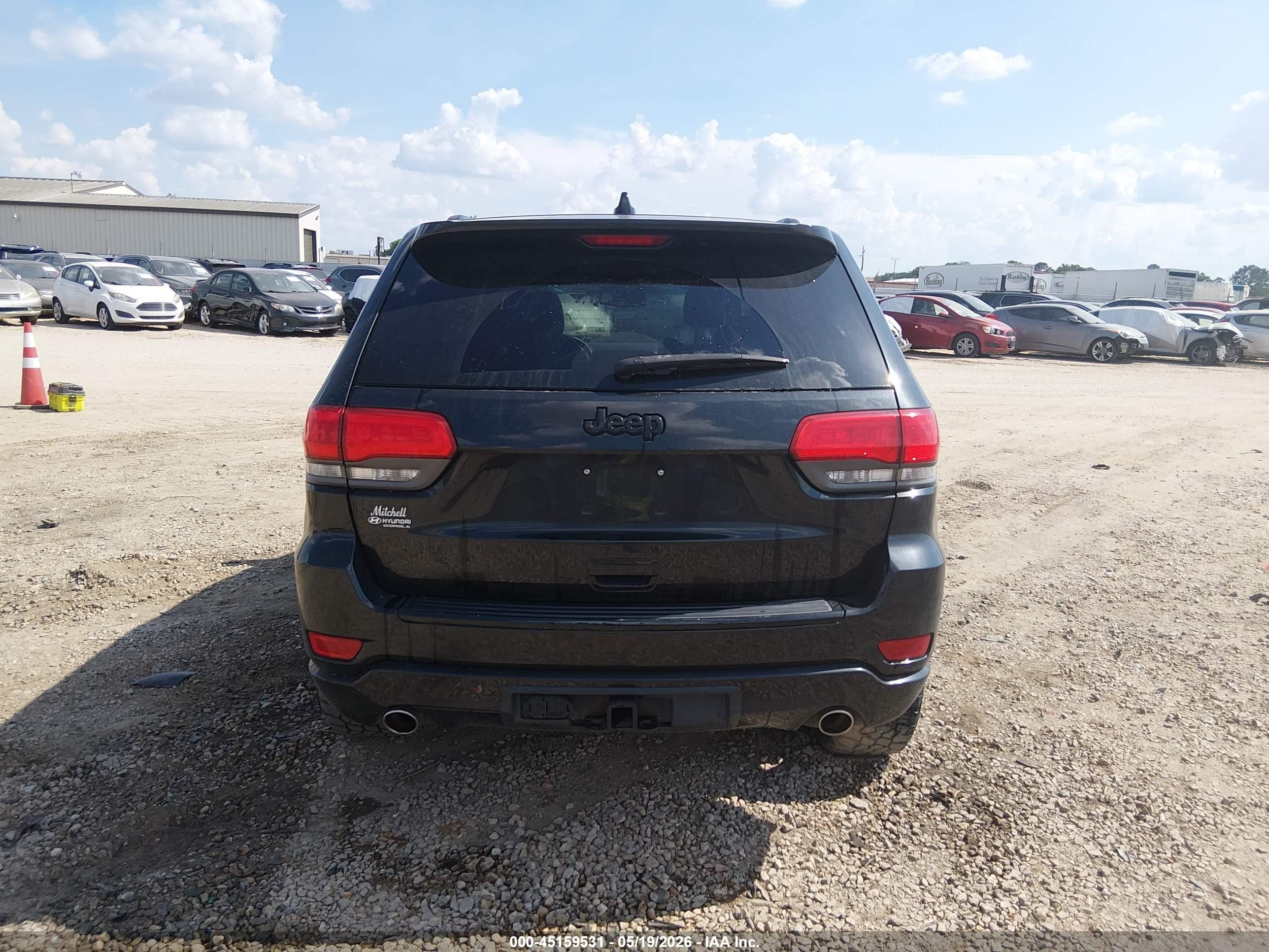 2015 Jeep Grand Cherokee Altitude Black vin: 1C4RJEAG5FC614062