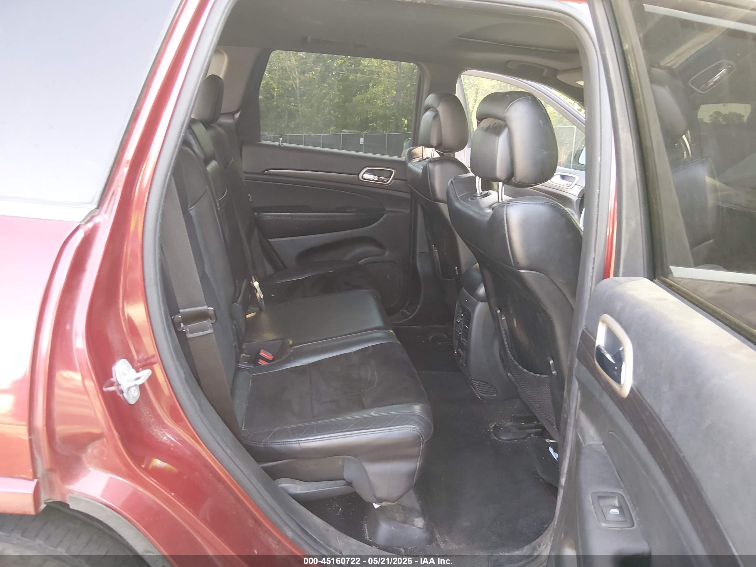 2015 Jeep Grand Cherokee Altitude Red vin: 1C4RJEAG5FC614191