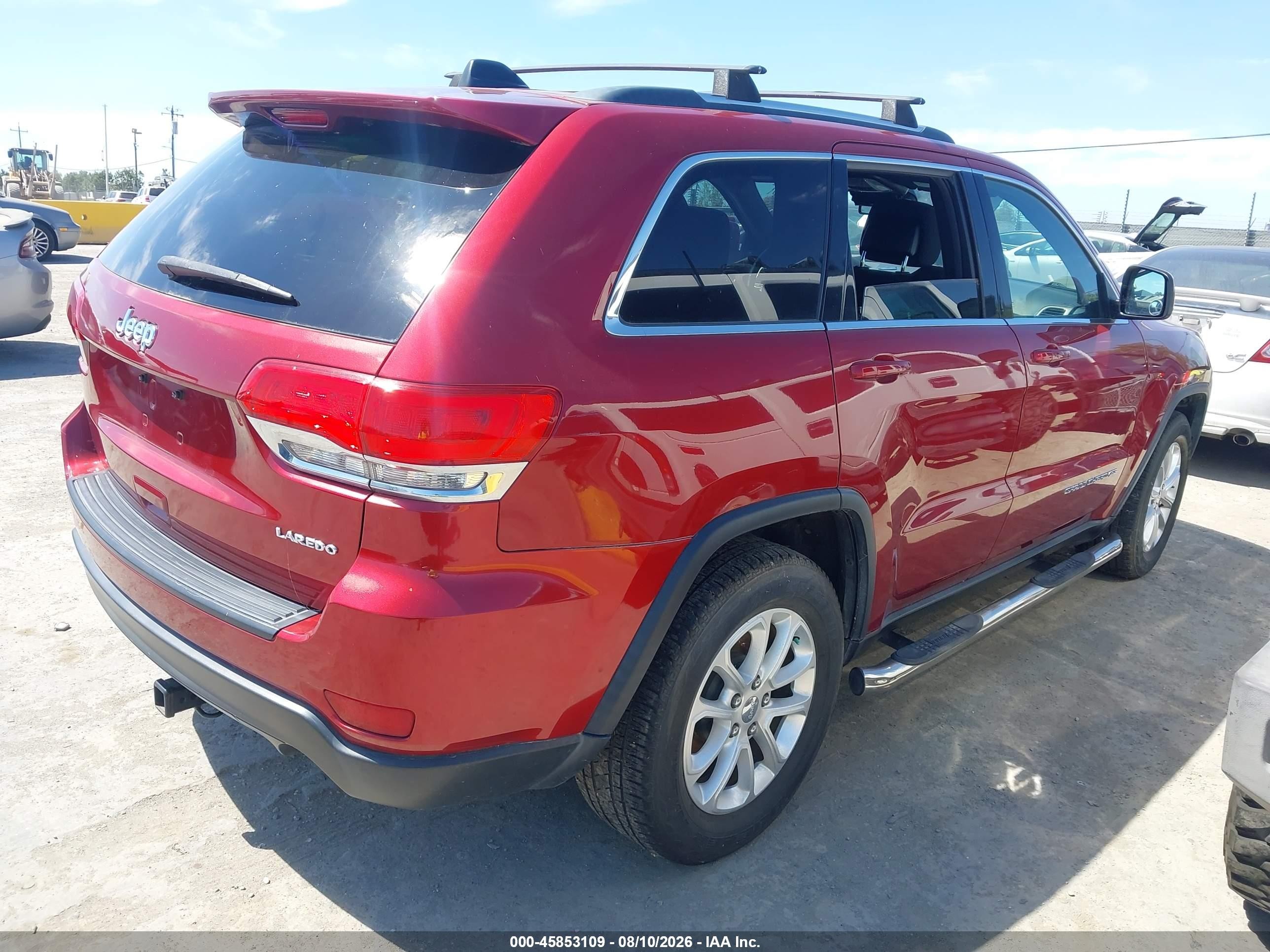 2015 Jeep Grand Cherokee Laredo Burgundy vin: 1C4RJEAG5FC693734