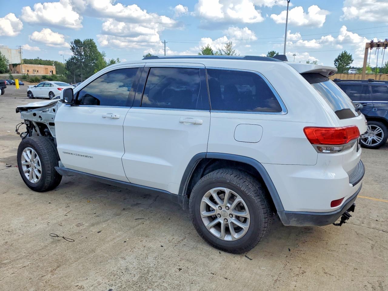 2015 Jeep Grand Cherokee Laredo White vin: 1C4RJEAG5FC714095
