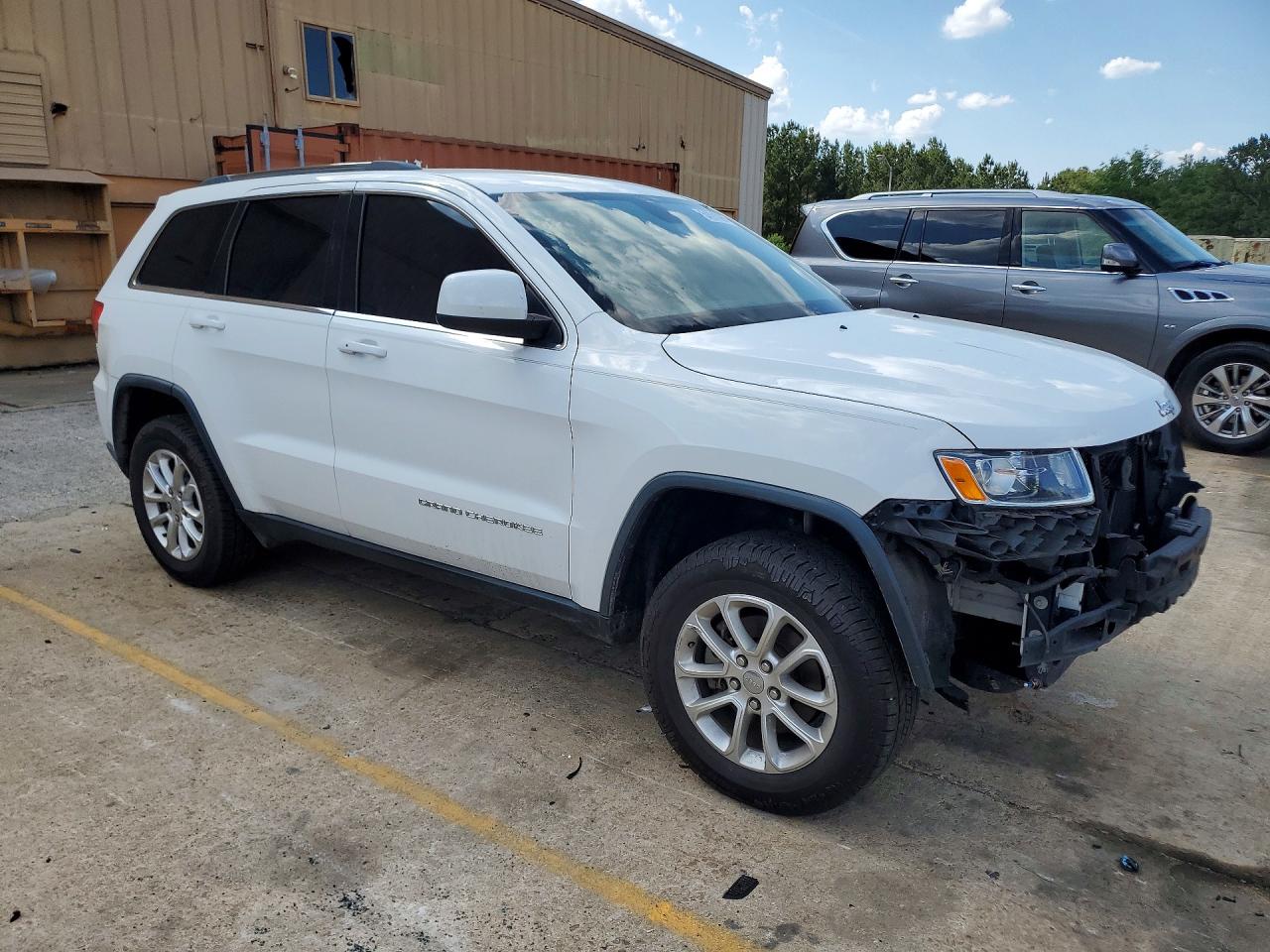 2015 Jeep Grand Cherokee Laredo White vin: 1C4RJEAG5FC714095
