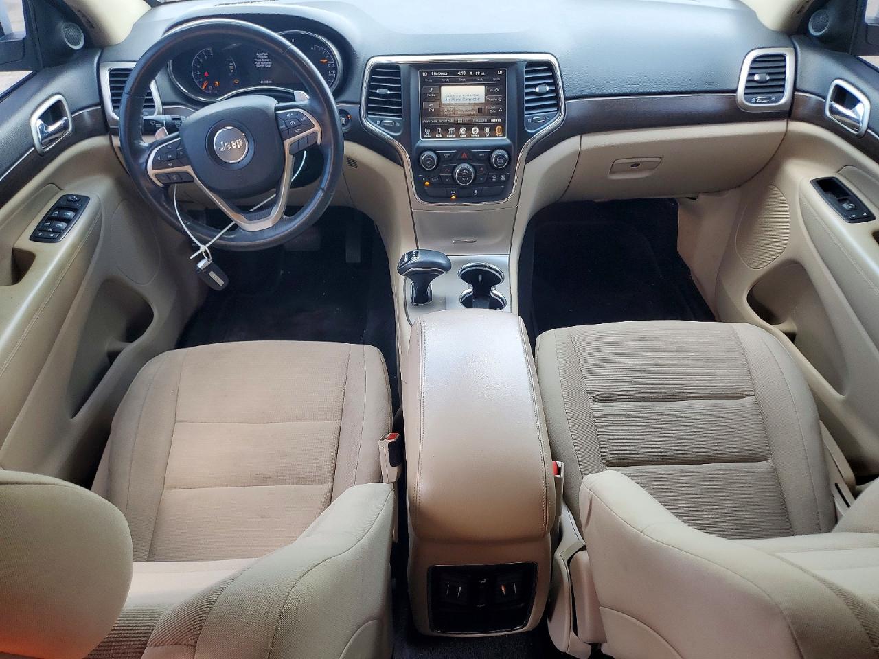 2015 Jeep Grand Cherokee Laredo White vin: 1C4RJEAG5FC714095