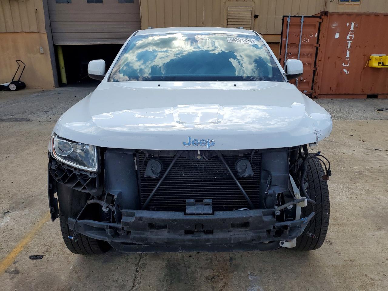 2015 Jeep Grand Cherokee Laredo White vin: 1C4RJEAG5FC714095
