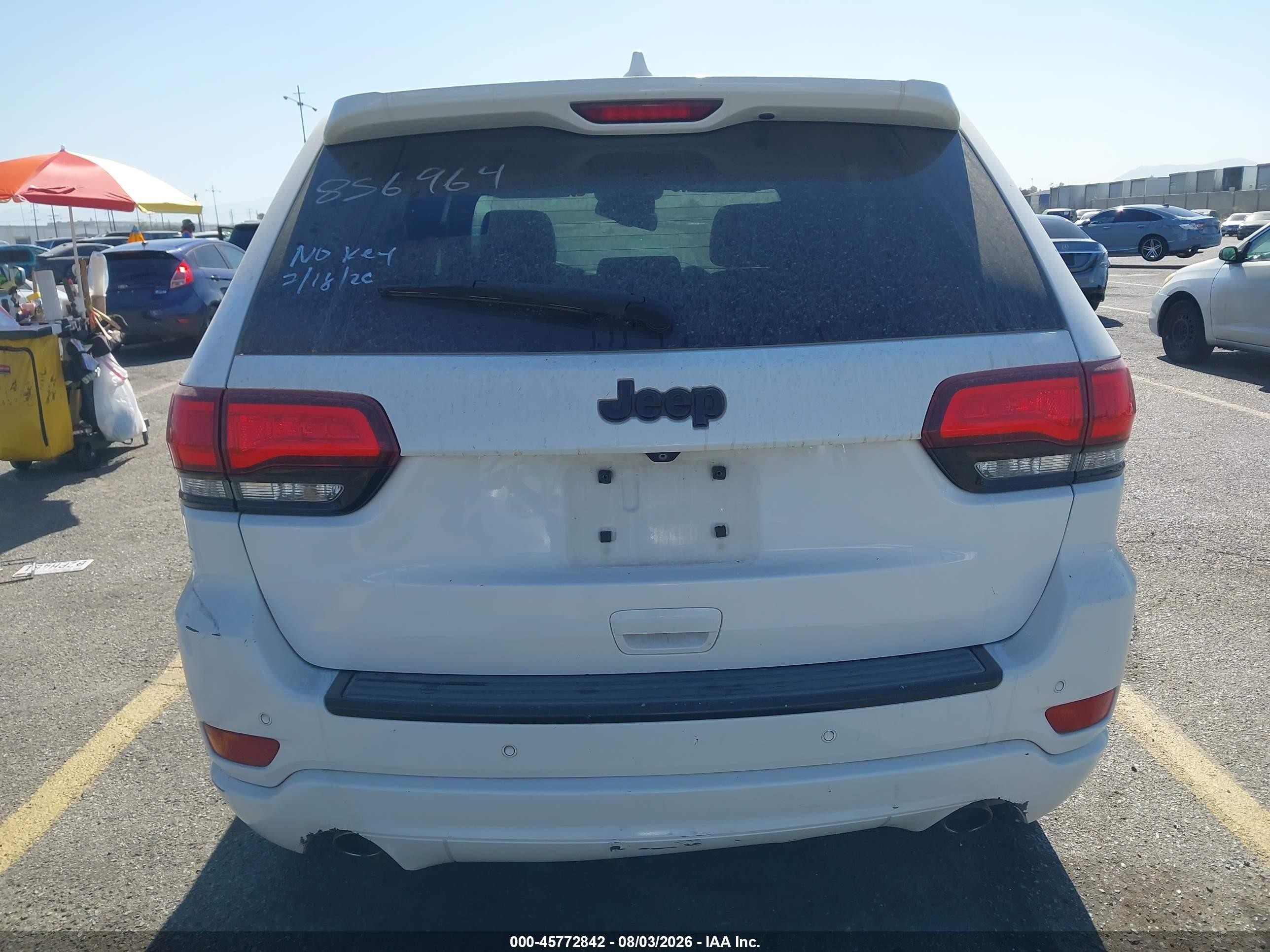 2015 Jeep Grand Cherokee Altitude White vin: 1C4RJEAG5FC856964