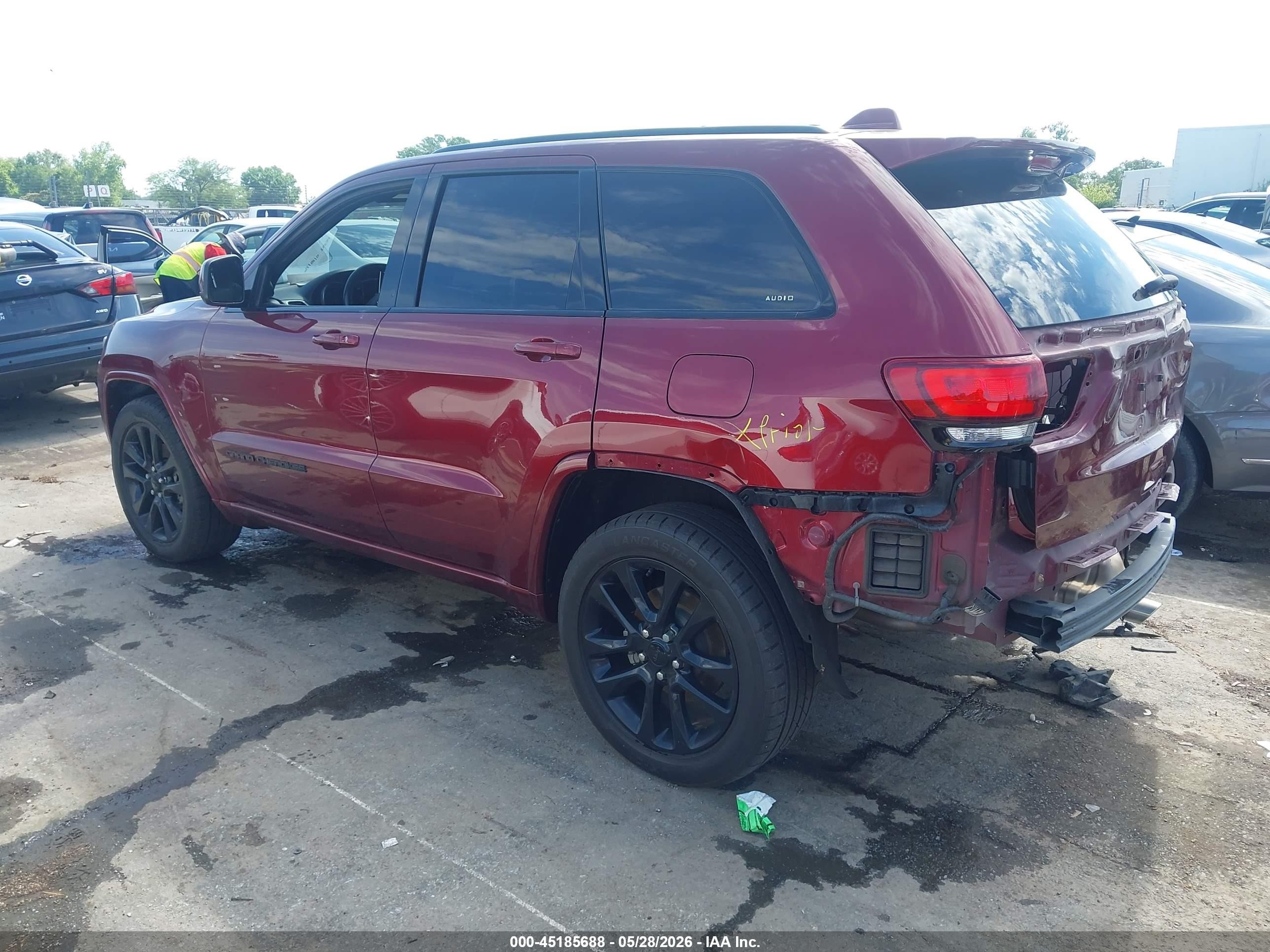 2020 Jeep Grand Cherokee Altitude 4x2 Burgundy vin: 1C4RJEAG5LC428694