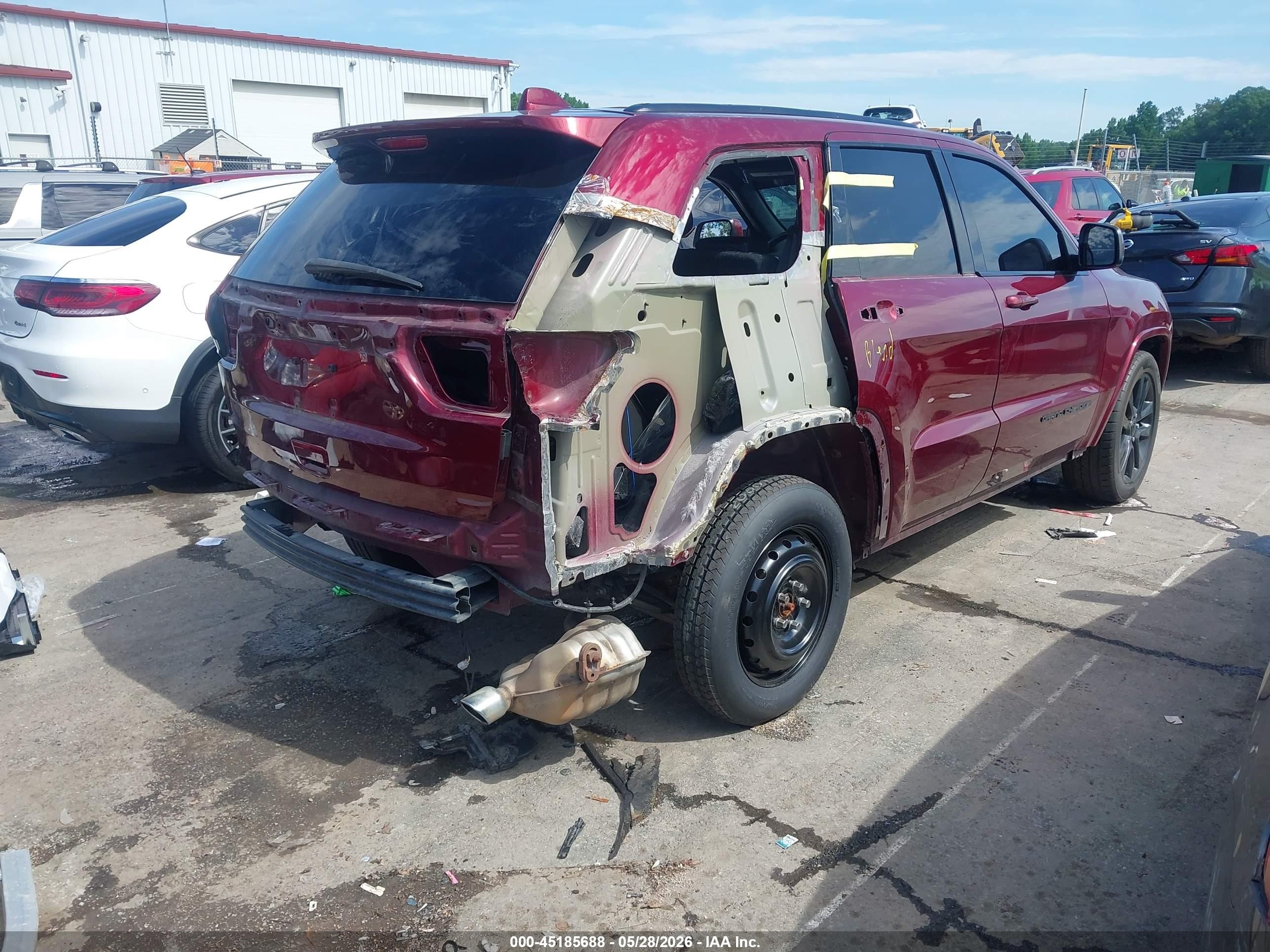 2020 Jeep Grand Cherokee Altitude 4x2 Burgundy vin: 1C4RJEAG5LC428694