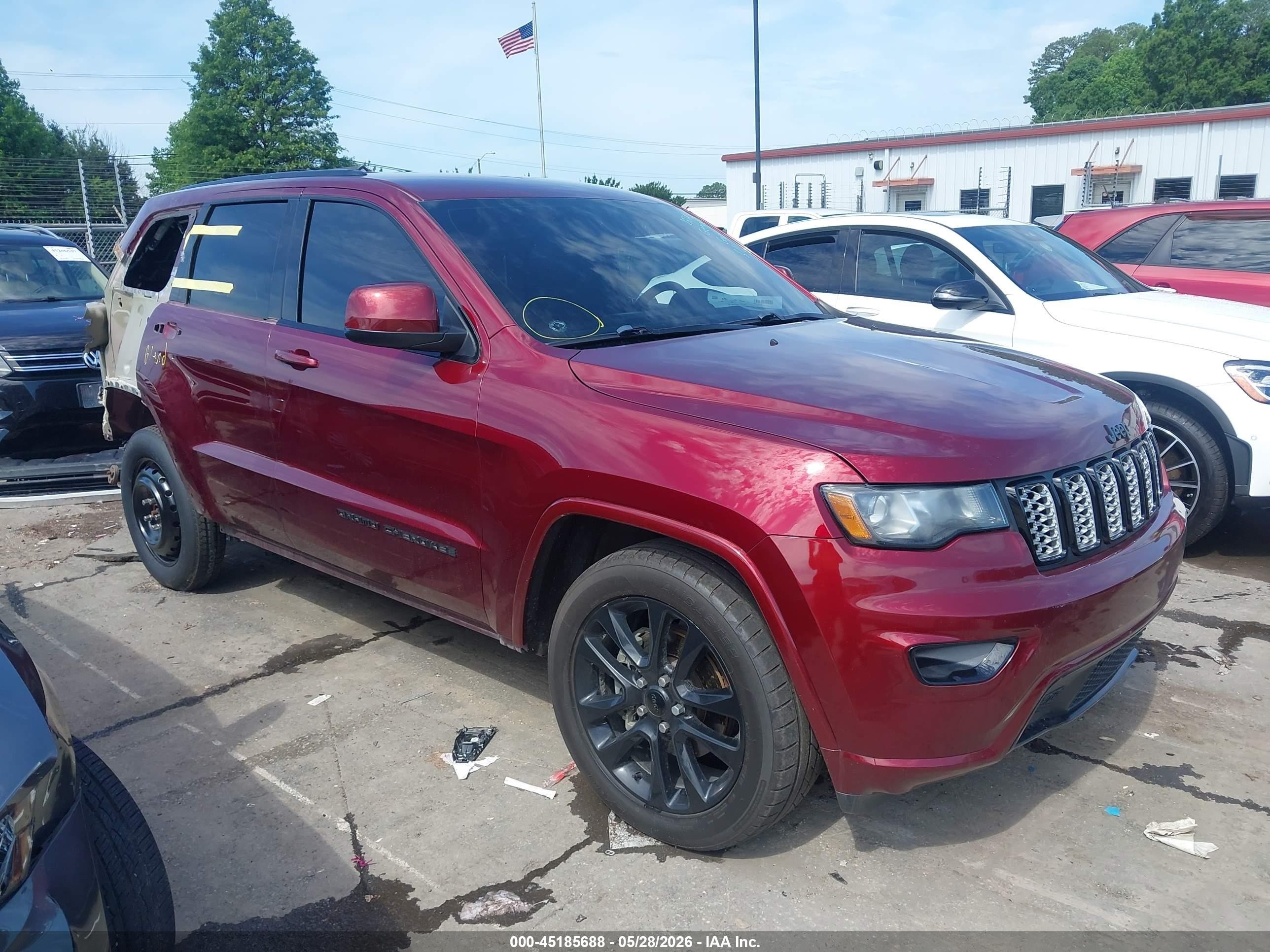 2020 Jeep Grand Cherokee Altitude 4x2 Burgundy vin: 1C4RJEAG5LC428694