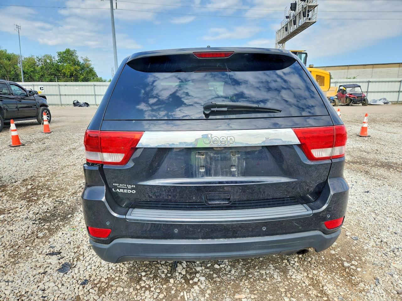 2012 Jeep Grand Cherokee Laredo Черный vin: 1C4RJEAG6CC106193