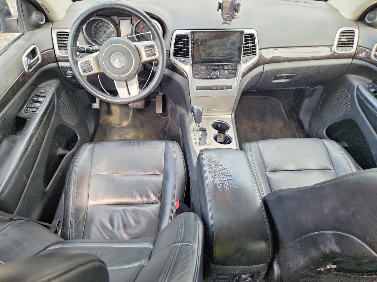 2012 Jeep Grand Cherokee Laredo Черный vin: 1C4RJEAG6CC106193