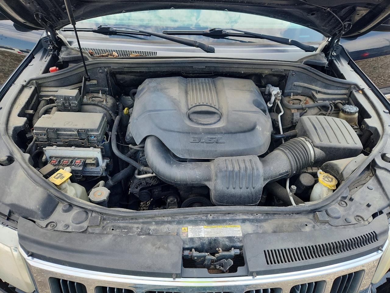 2012 Jeep Grand Cherokee Laredo Черный vin: 1C4RJEAG6CC106193