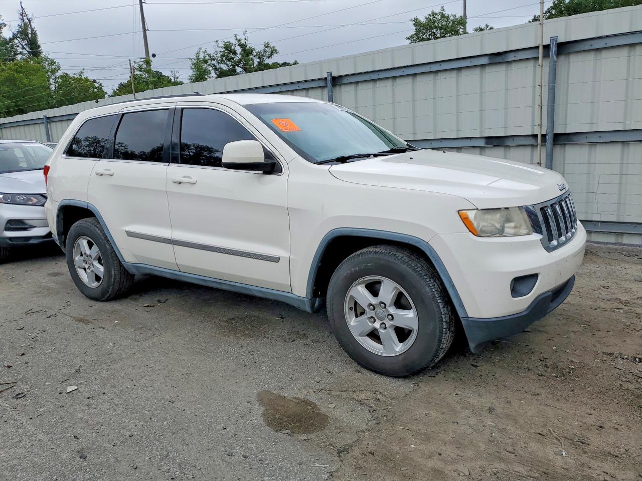 2012 Jeep Grand Cherokee Laredo White vin: 1C4RJEAG6CC177376