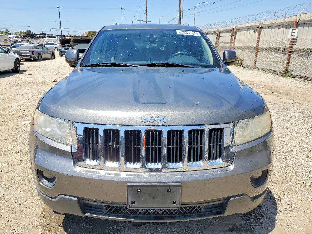 2012 Jeep Grand Cherokee Laredo Gray vin: 1C4RJEAG6CC202079